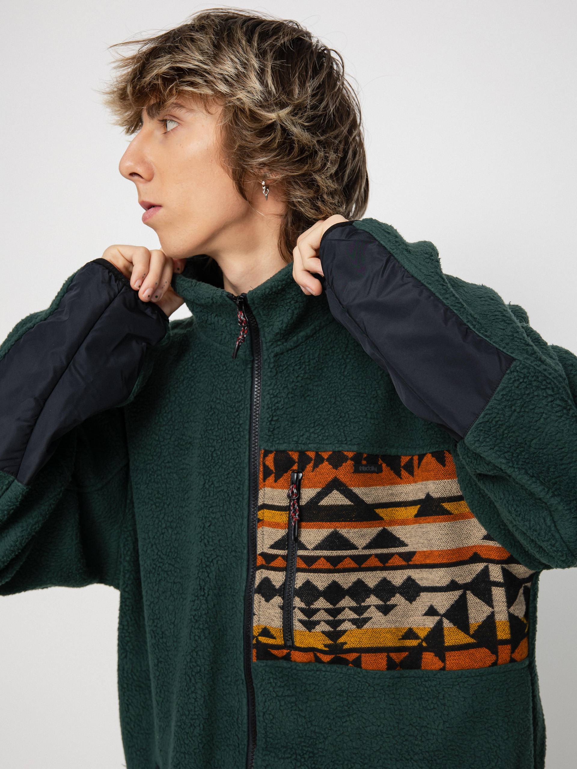 Mens Iriedaily Wonderer Track Jacket (hunter)