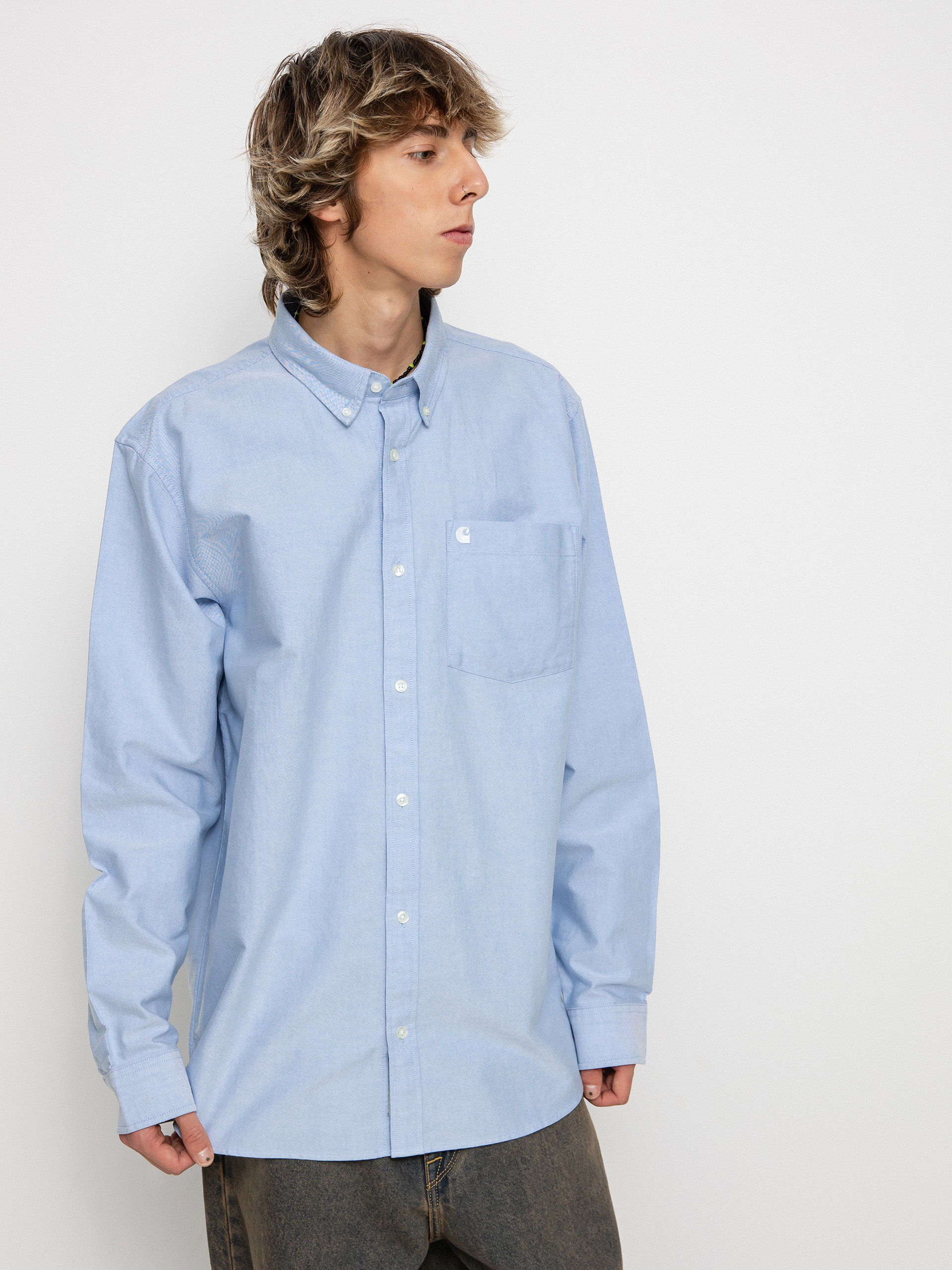 Carhartt WIP C Logo Shirt (bleach/white)