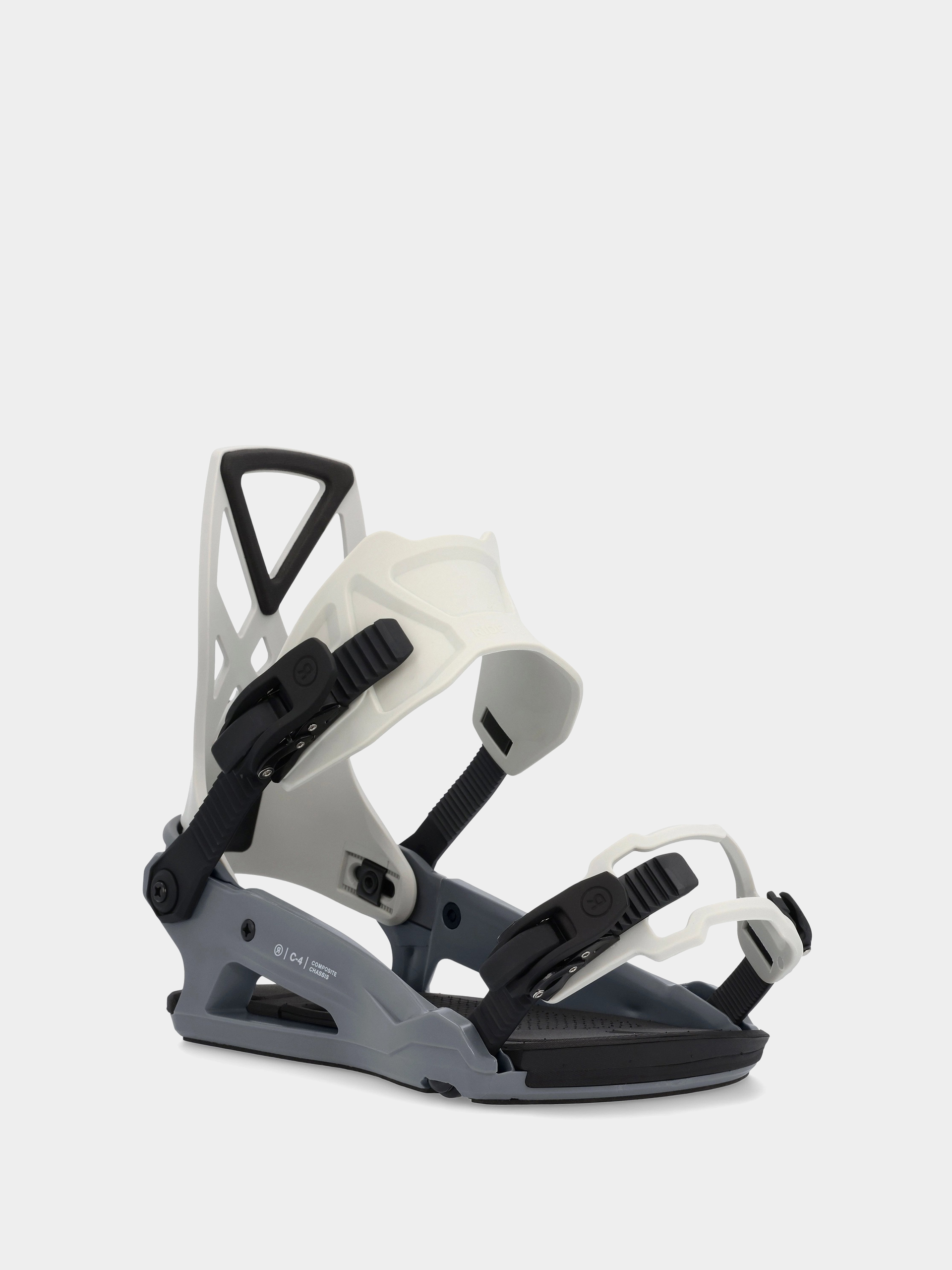 Mens Ride C-4 Snowboard bindings (grey)