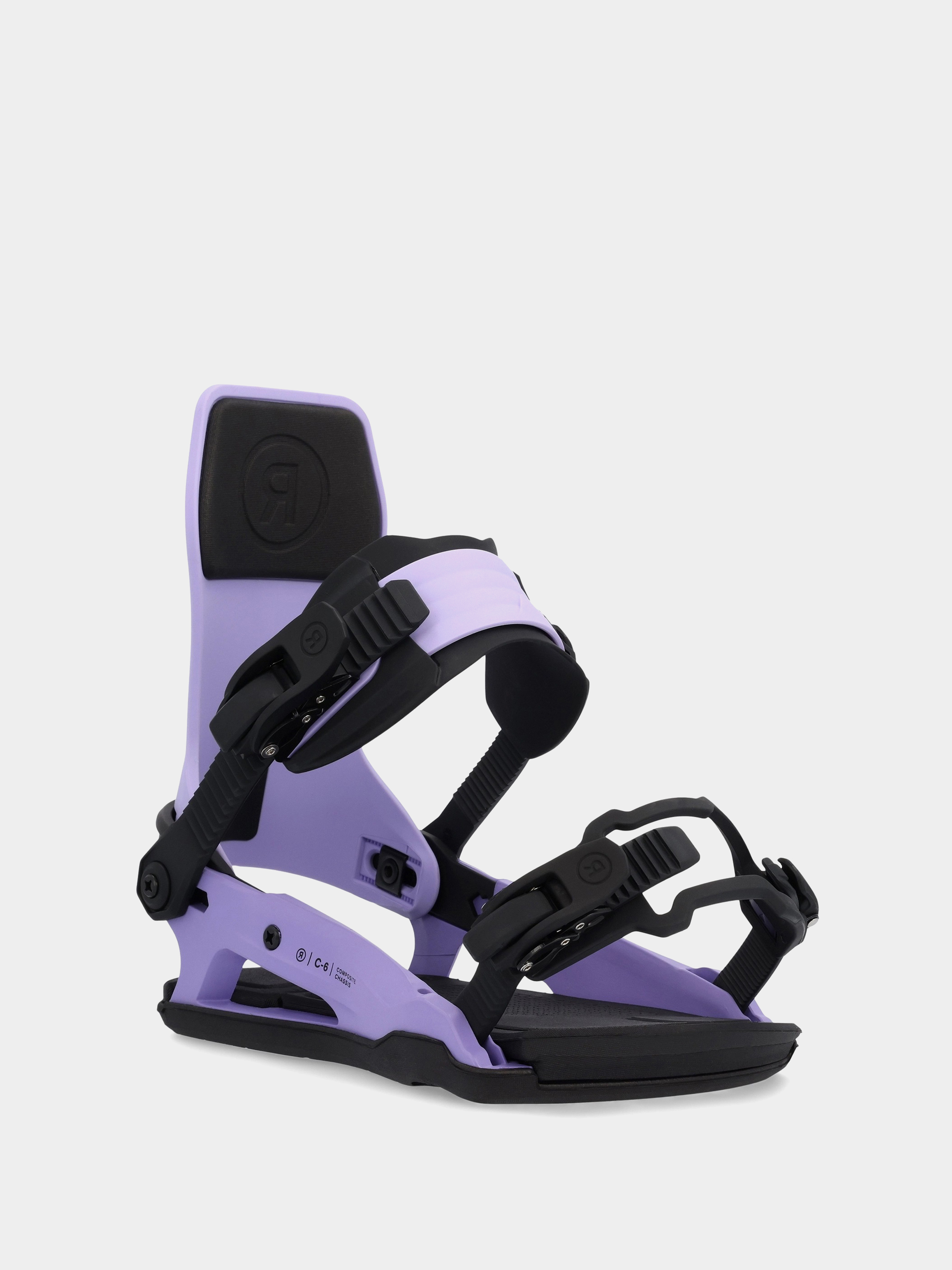 Mens Ride C-6 Snowboard bindings (digital violet)