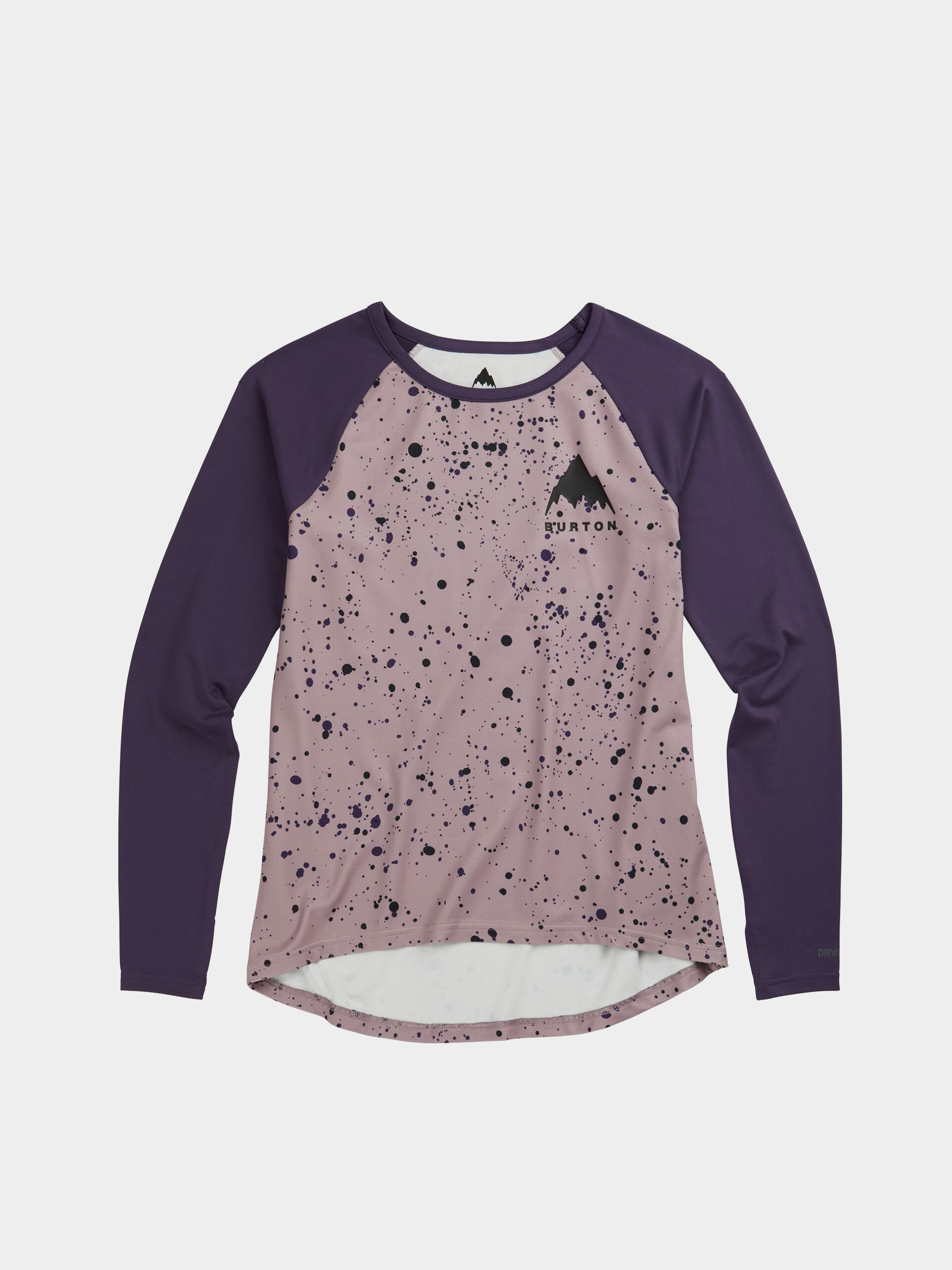 Burton Roadie Base Layer Tech Longsleeve Wmn (elderberry spatter/violet halo)