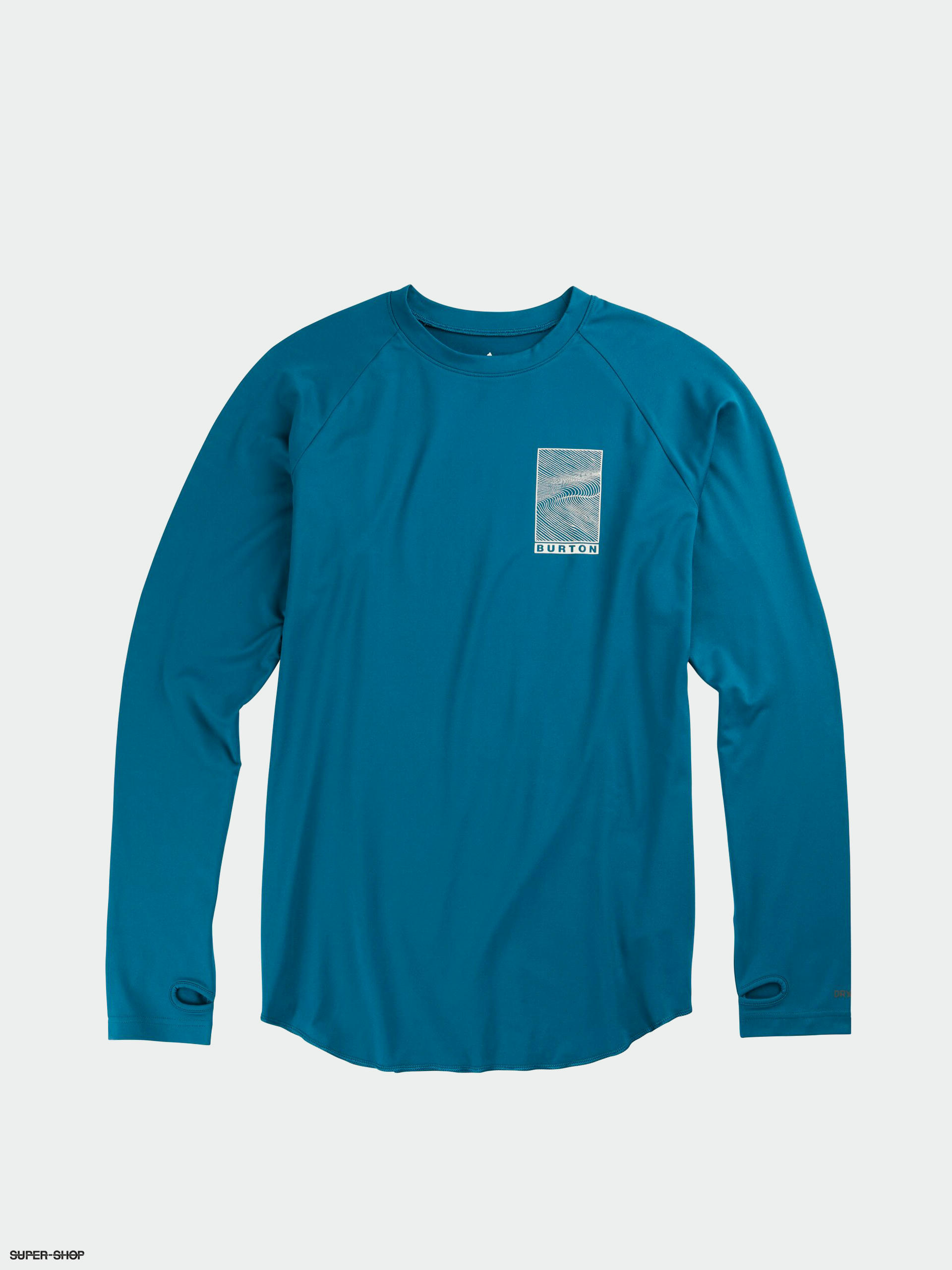 Burton Roadie Base Layer Tech Longsleeve lyons blue