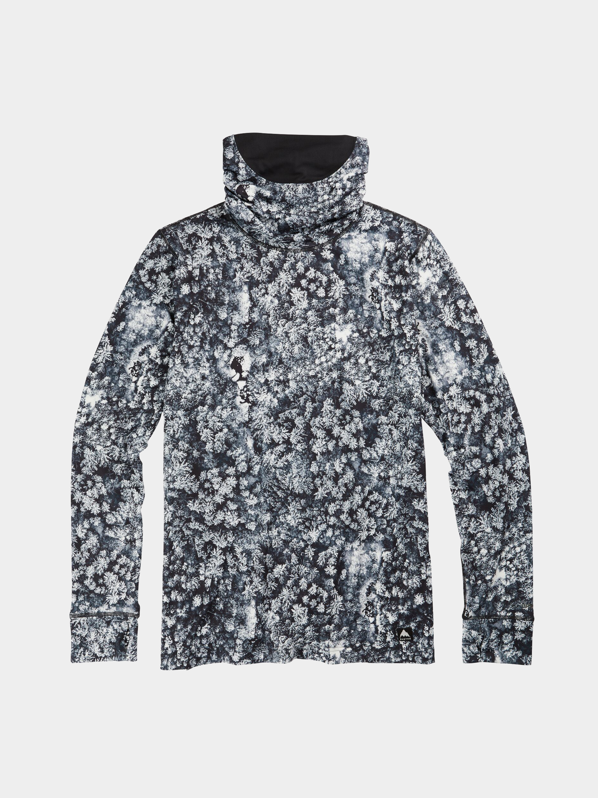 Burton Midweight Base Layer Long Neck Longsleeve (aerial pines)