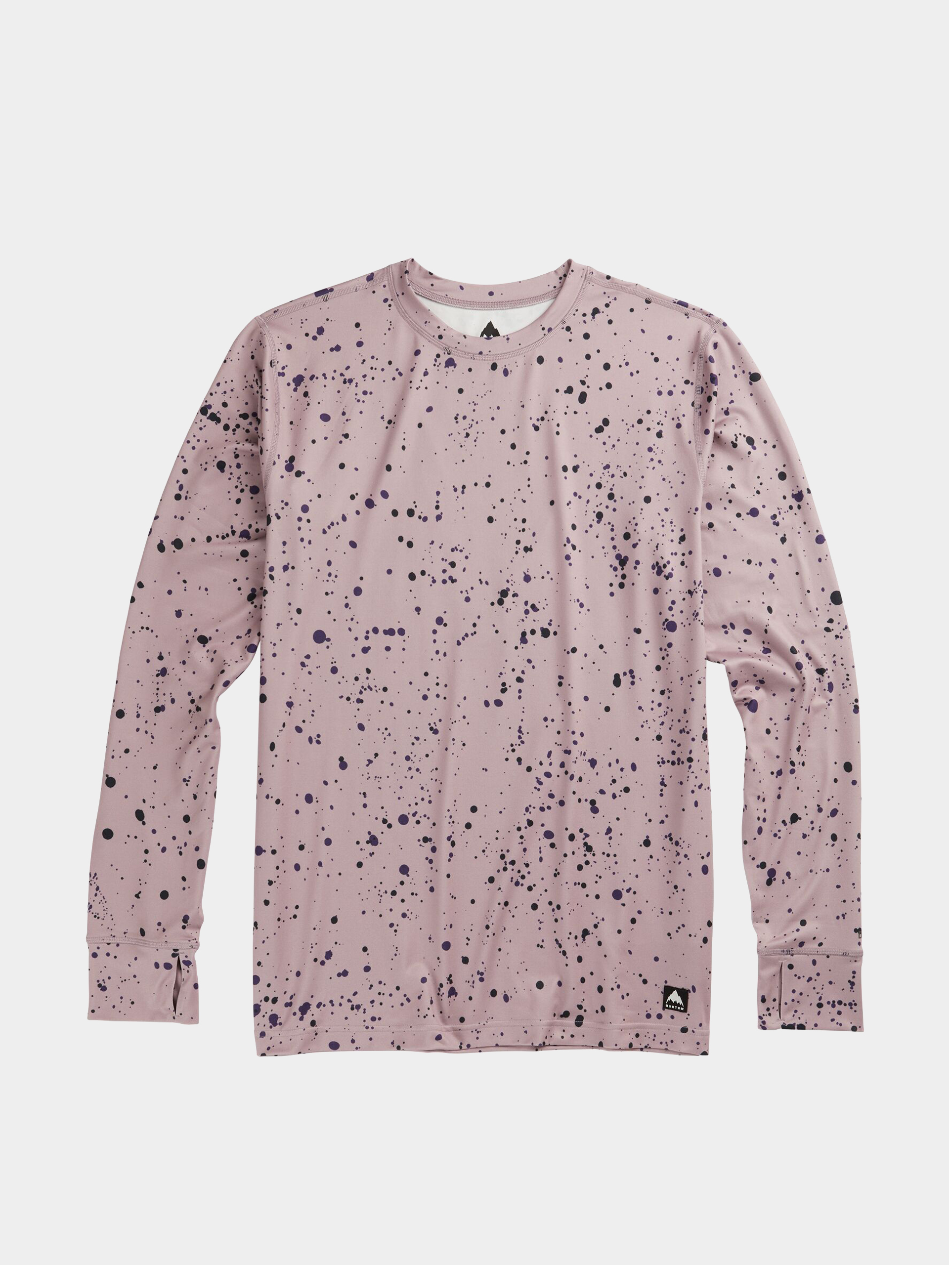 Burton Midweight Base Layer Longsleeve (elderberry spatter)