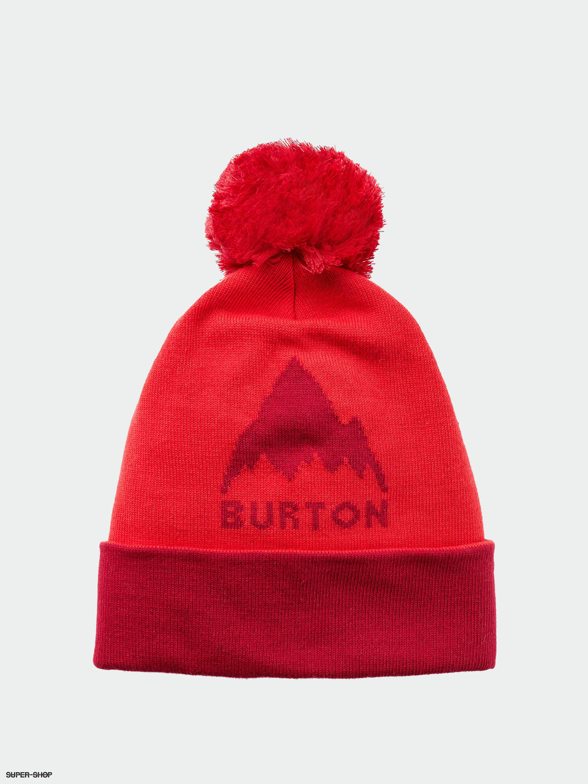 Burton pom cheap pom beanie