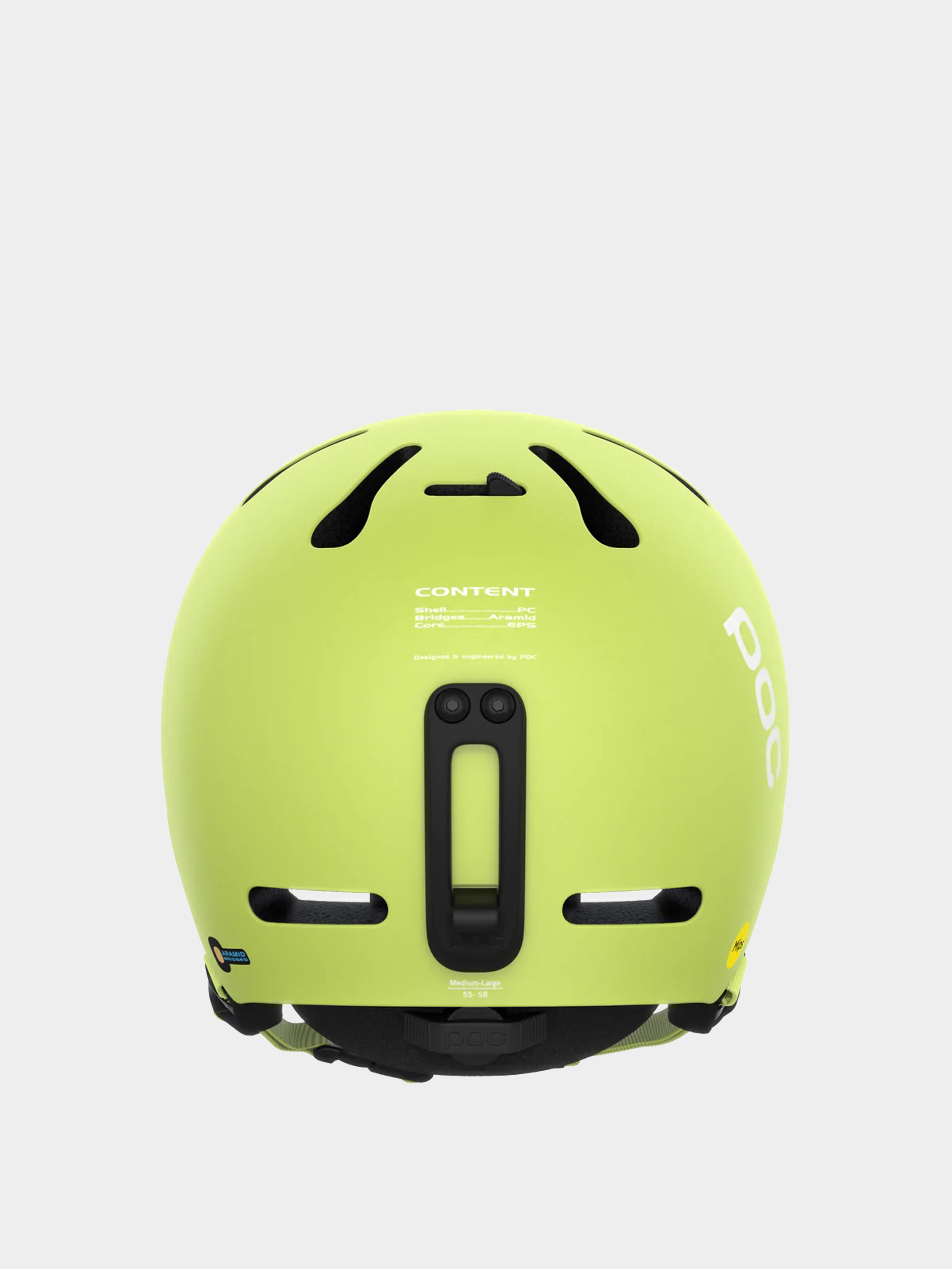 Mens POC Fornix MIPS Helmet (lemon calcite matt)