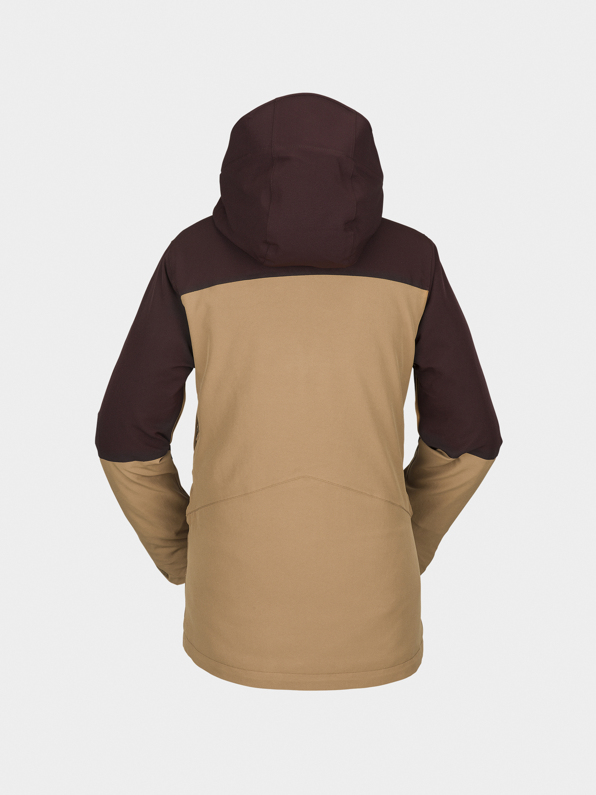 Damen Volcom Shelter 3D Stretch Snowboardjacke (caramel)