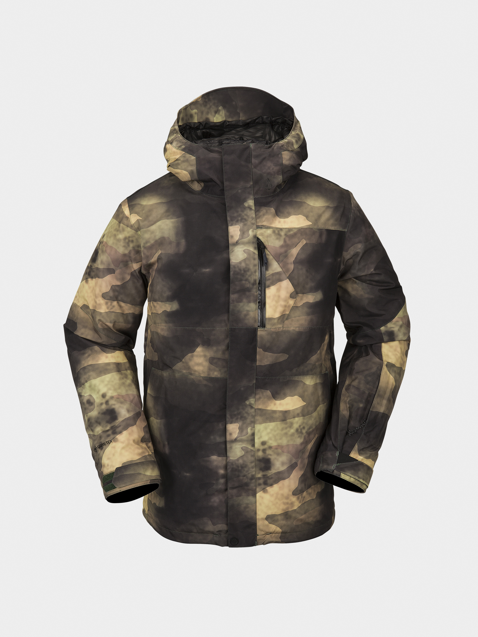 Mens Volcom L Ins Gore Tex Snowboard jacket (camouflage)