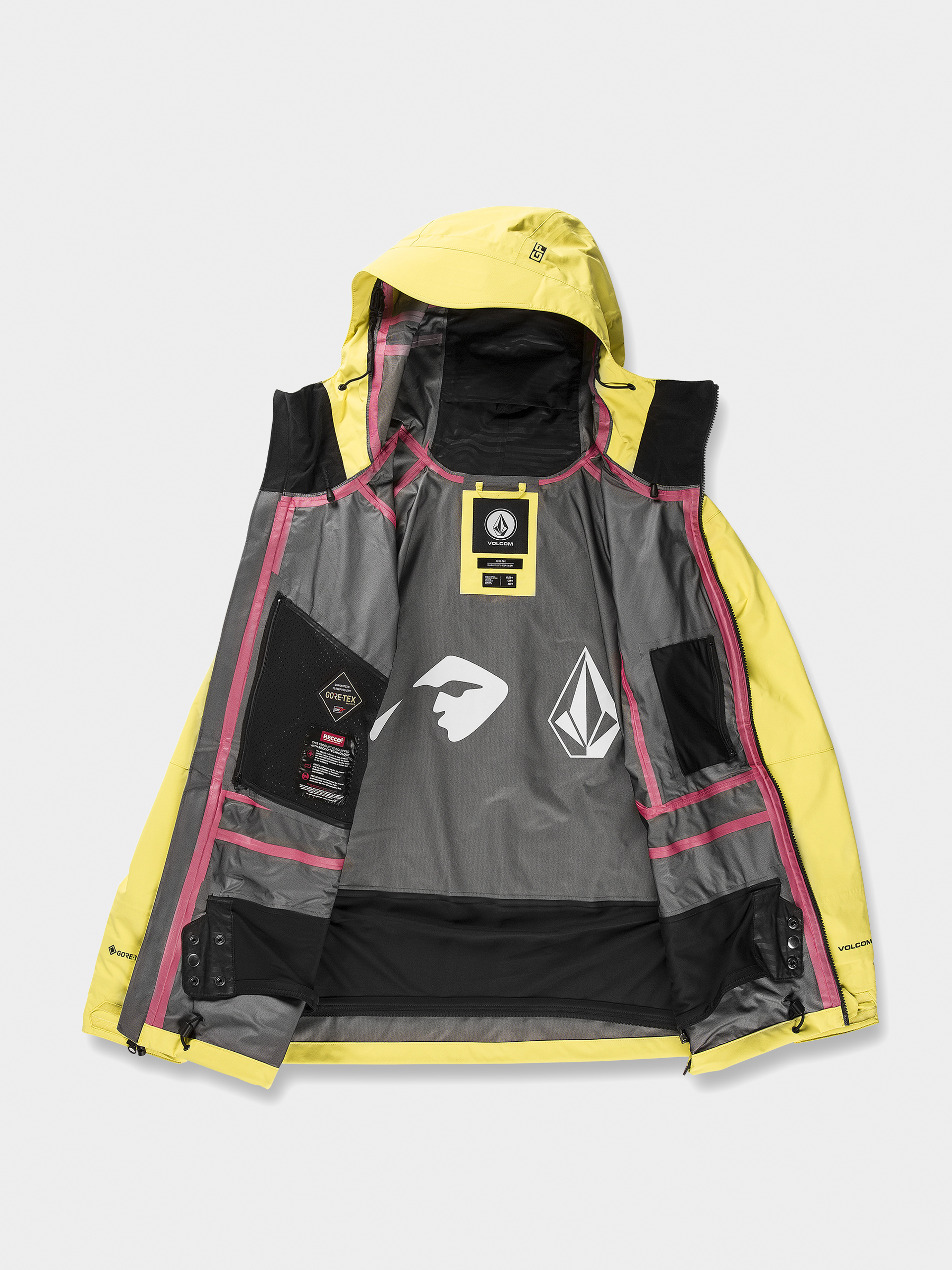 Guide Gore Tex Snowboard jacket (citron)