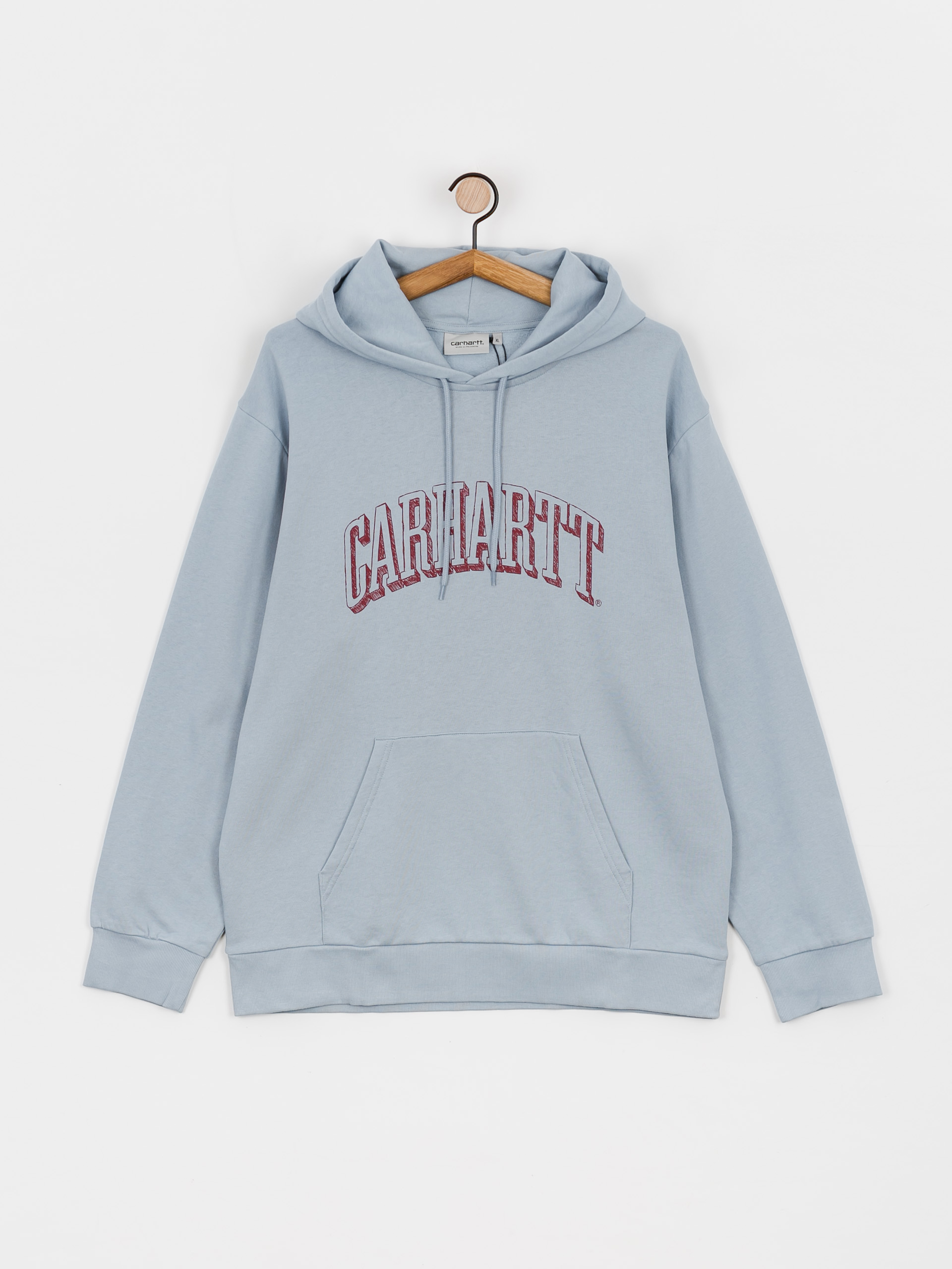 Carhartt WIP Scrawl HD Hoodie (misty sky/corvina)