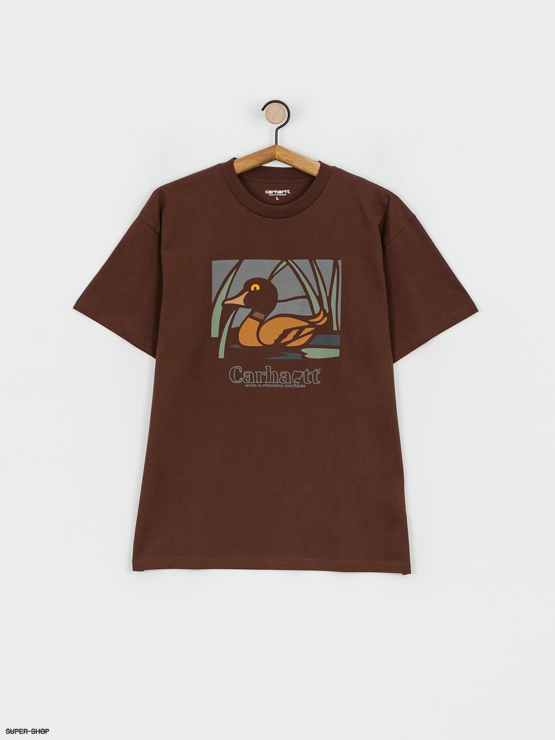 T-Shirts & Polos, S/S Duck Pond T-Shirt Ale, Carhartt Homme