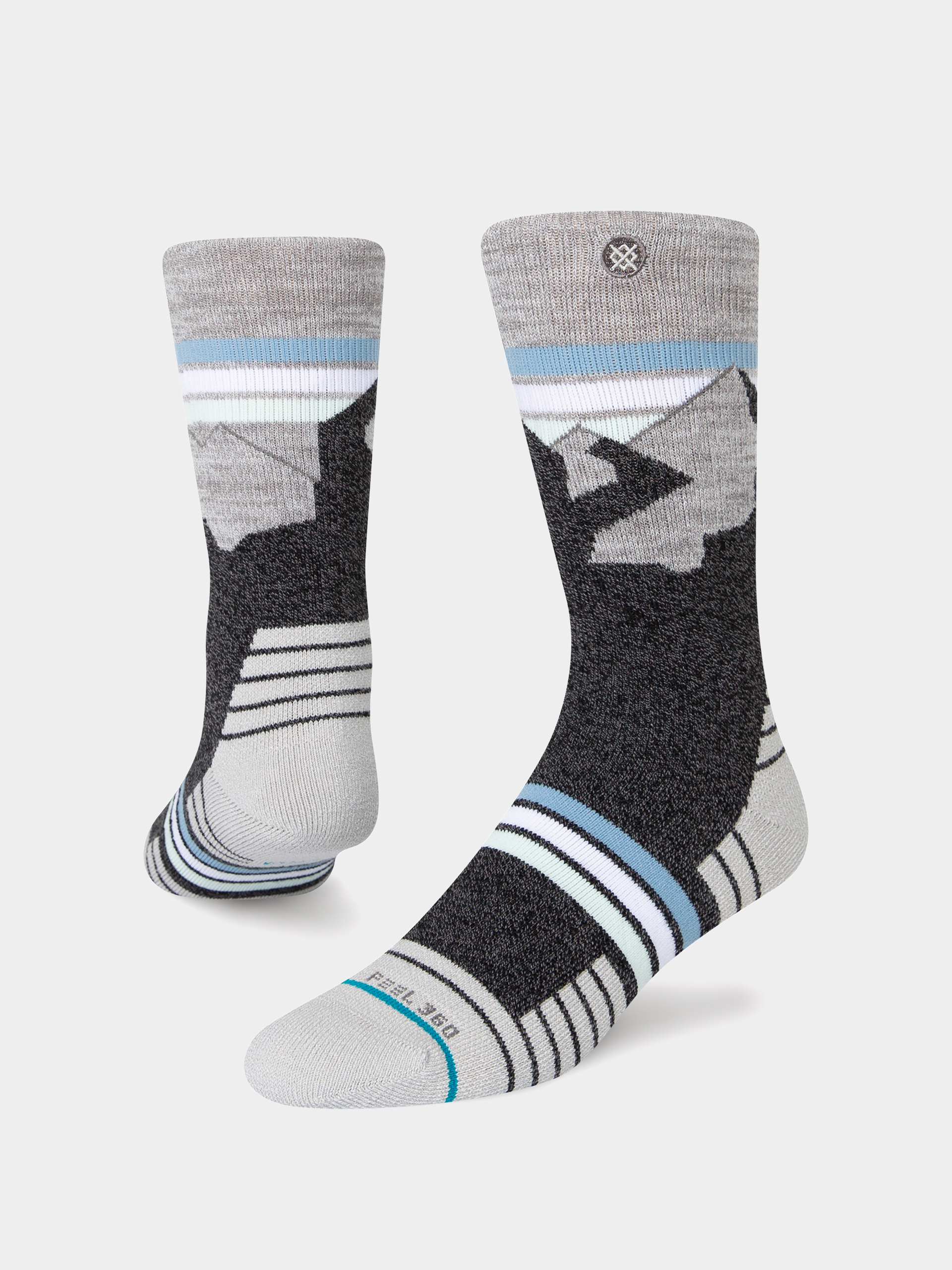 Stance Camp Phelan Socken (grey)