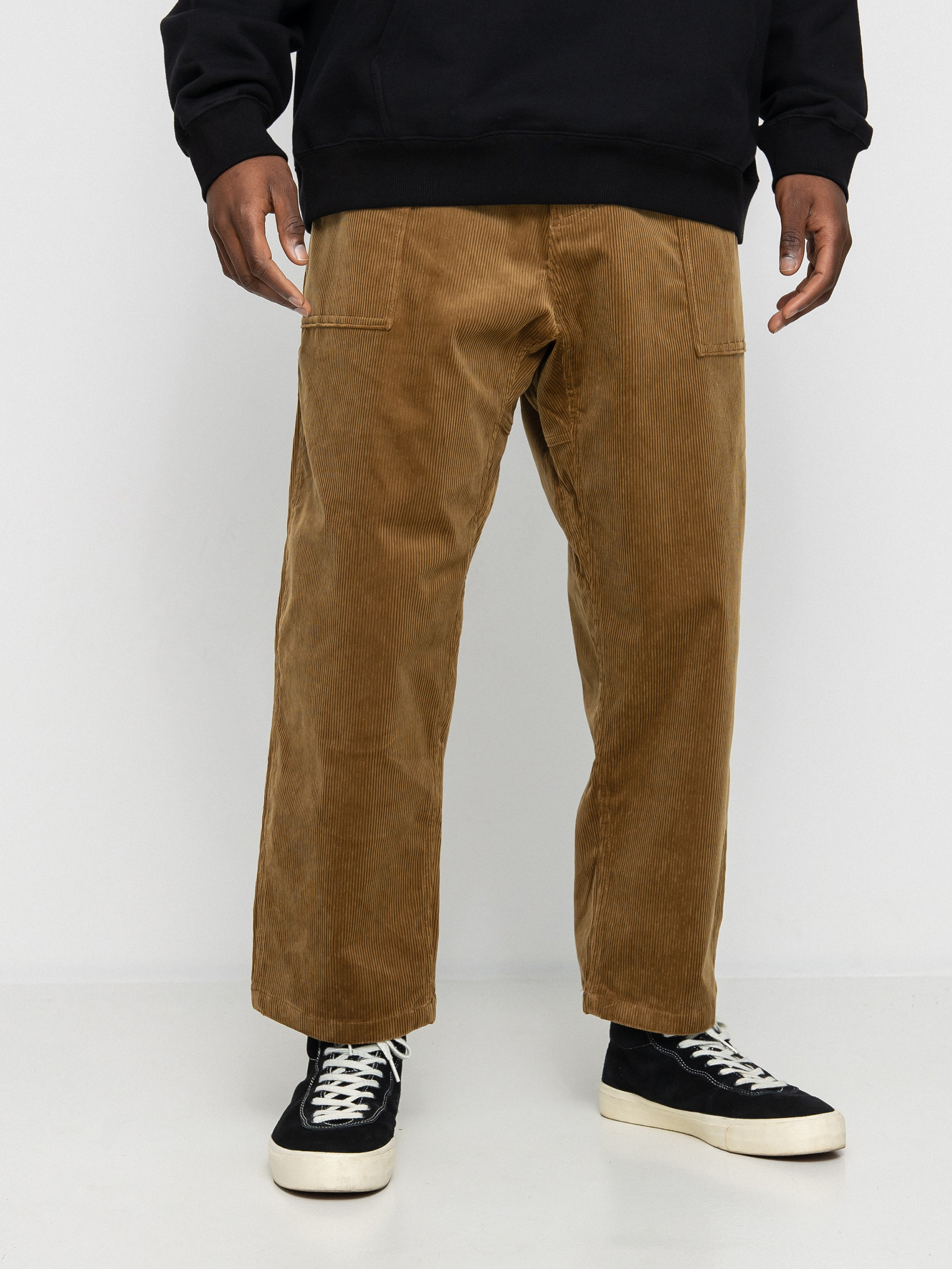 Gramicci Corduroy Loose Tapered Pants (mocha beige)