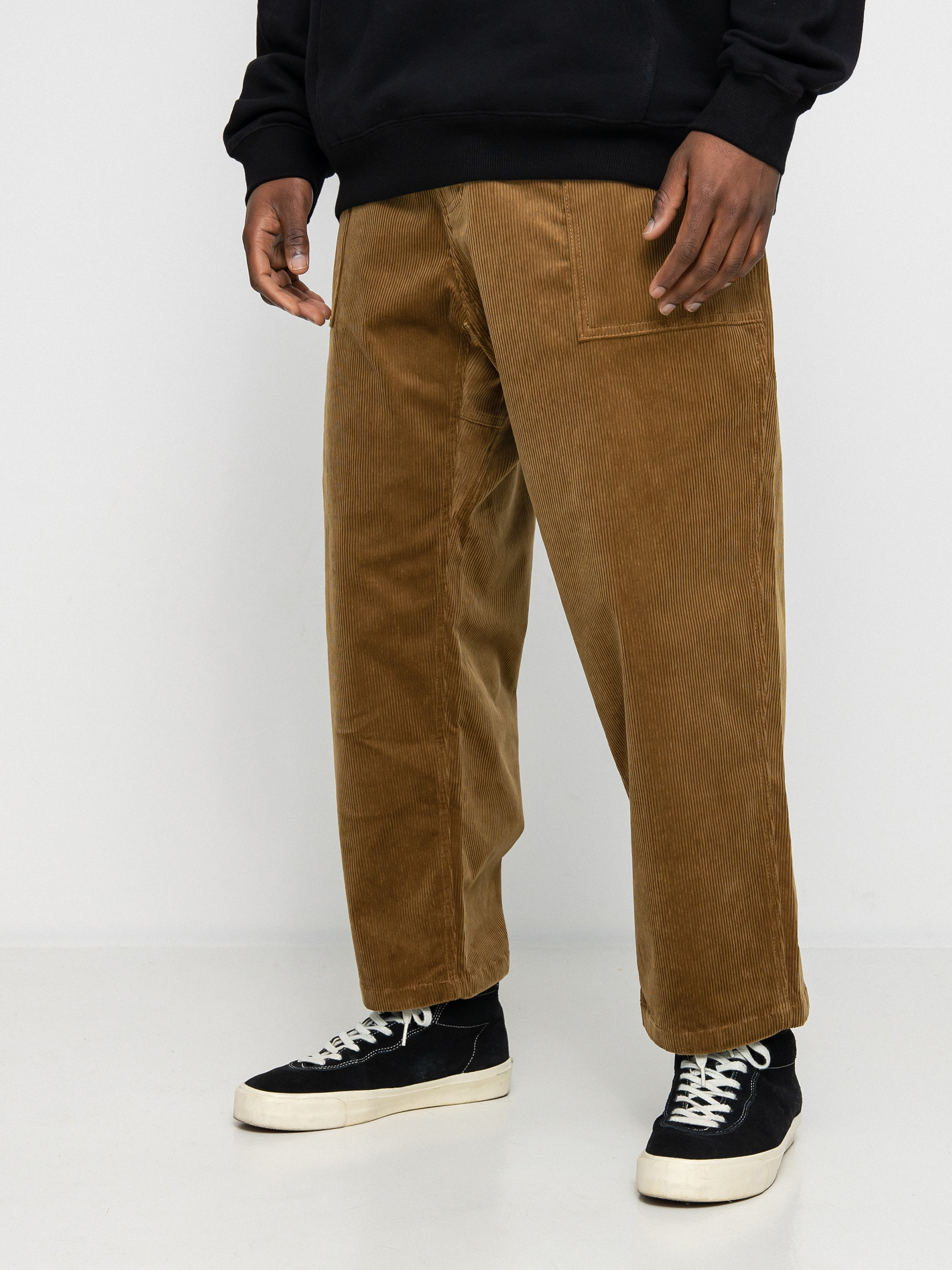 Gramicci Corduroy Loose Tapered Pants (mocha beige)