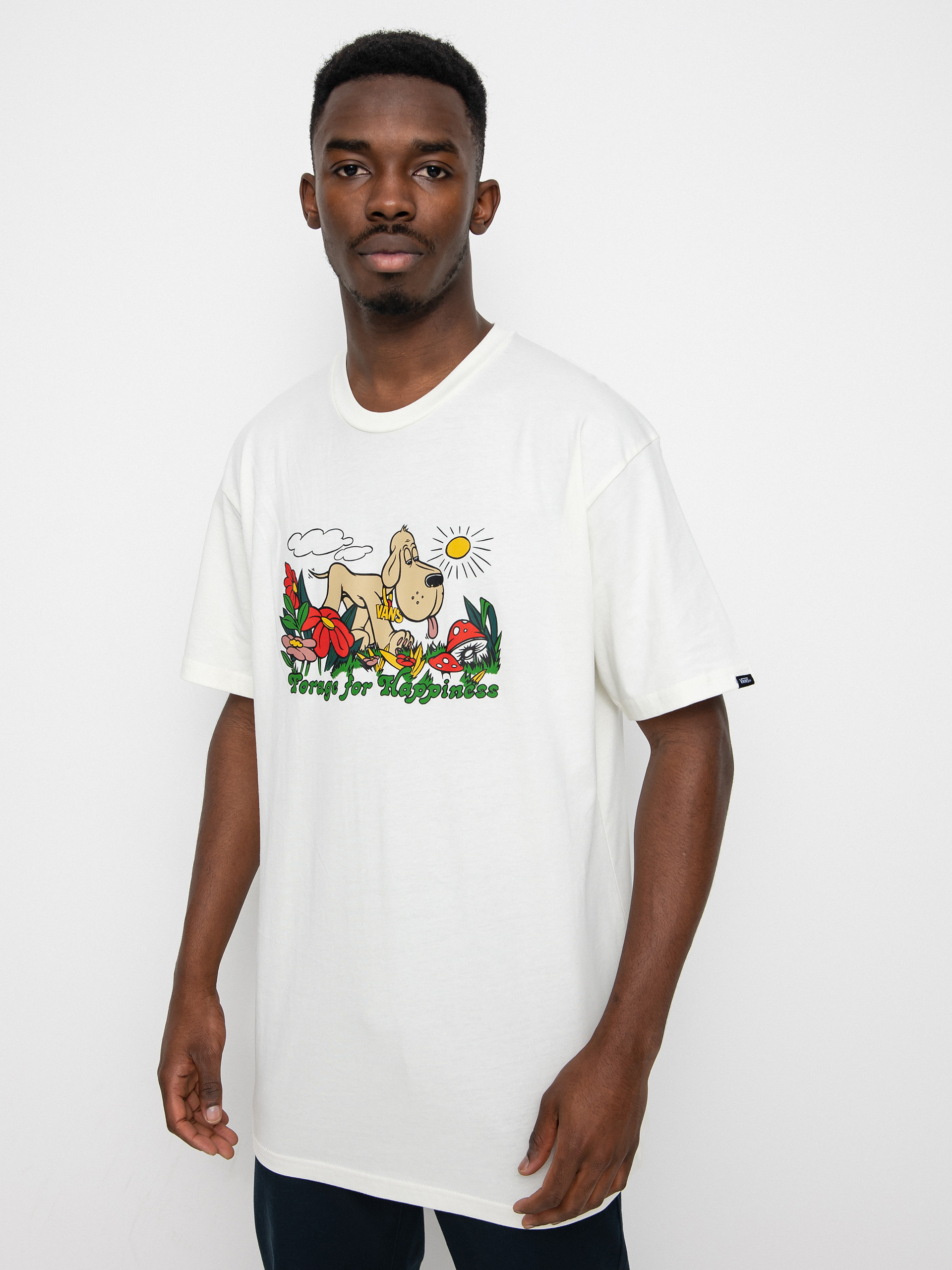 Vans Mushroom Hound T-shirt - beige (antique white)