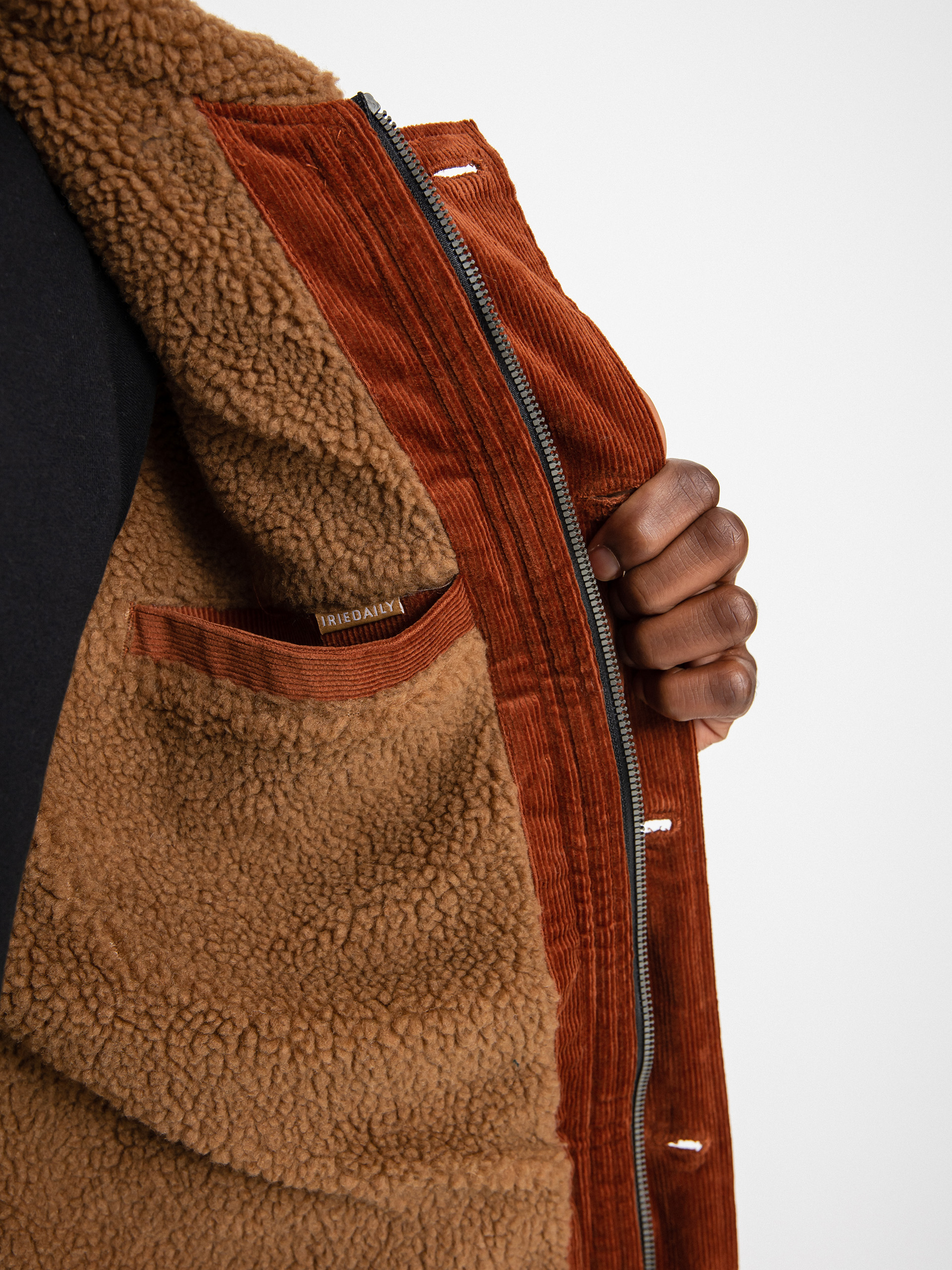 Iriedaily Trapas Jacket (red brown)