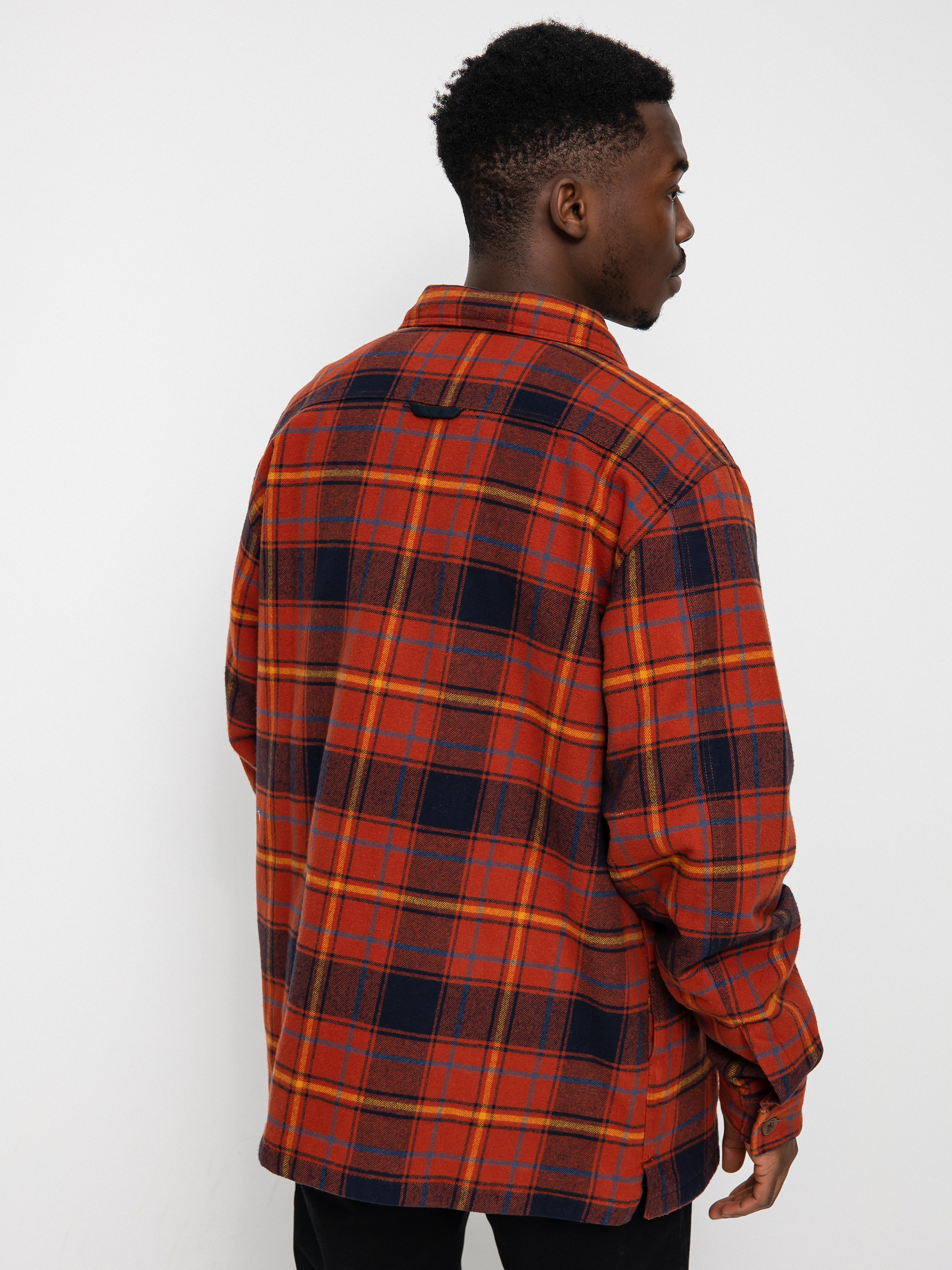 Fjallraven Ovik Lite Padded Shirt (autumn leaf/dark navy)