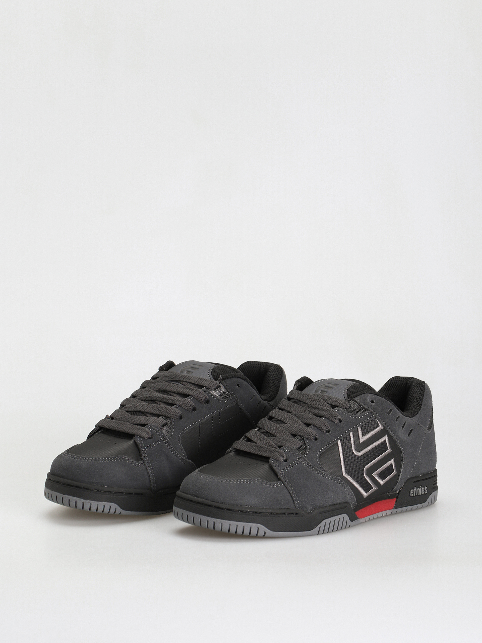 Etnies Faze Shoes (dark grey/black/ red)
