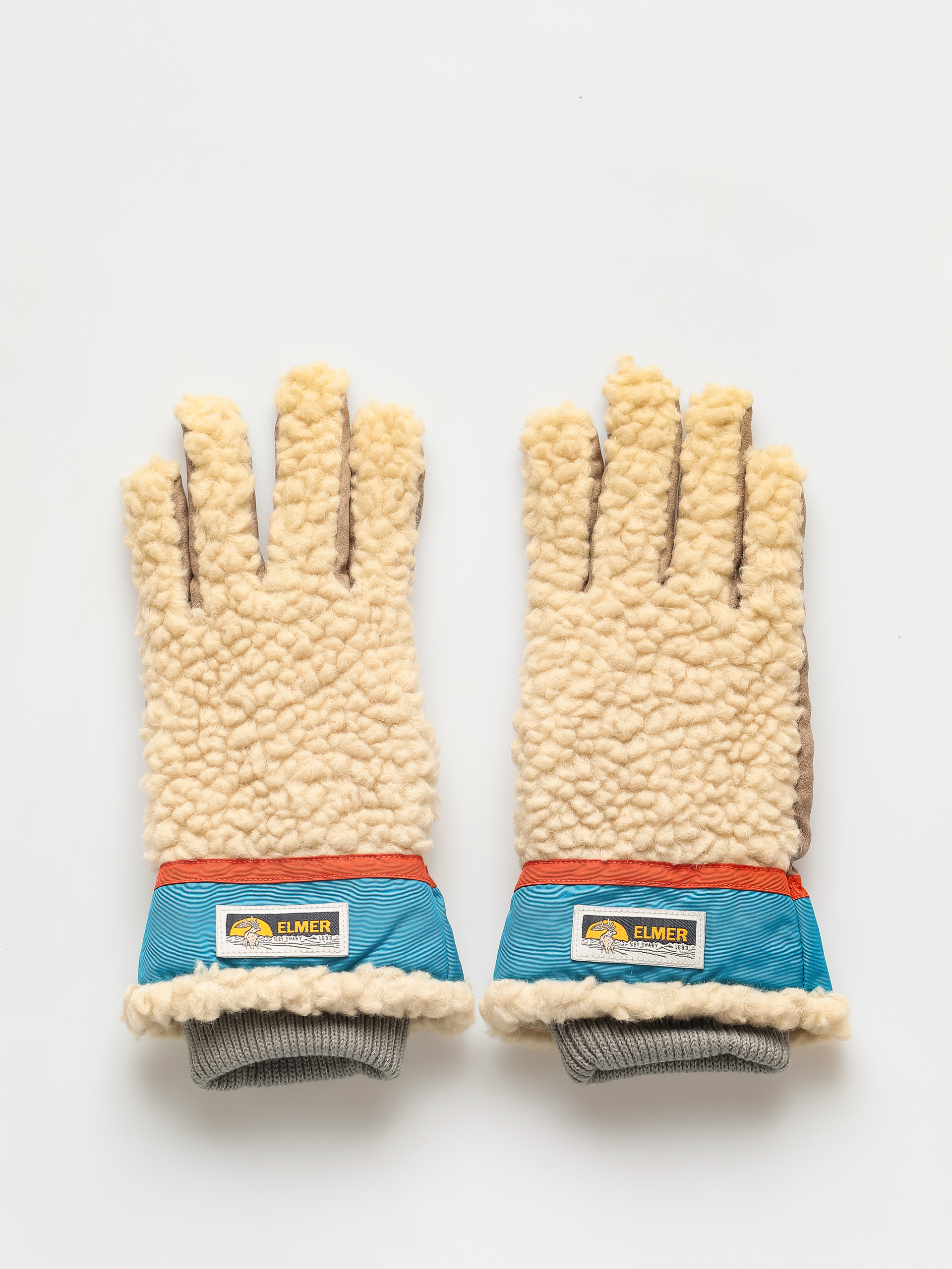 Elmer Teddy 5fgr EM353 Gloves - beige (beige/blue)