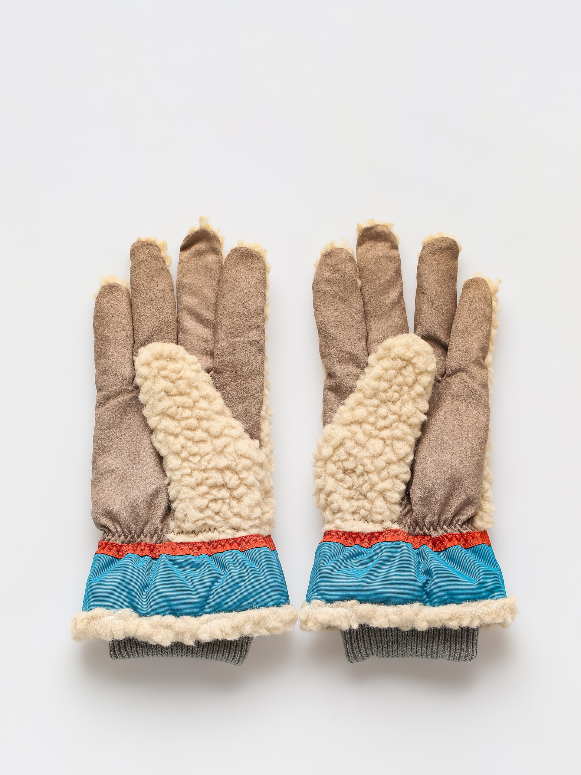 Elmer Teddy 5fgr EM353 Gloves - beige (beige/blue)