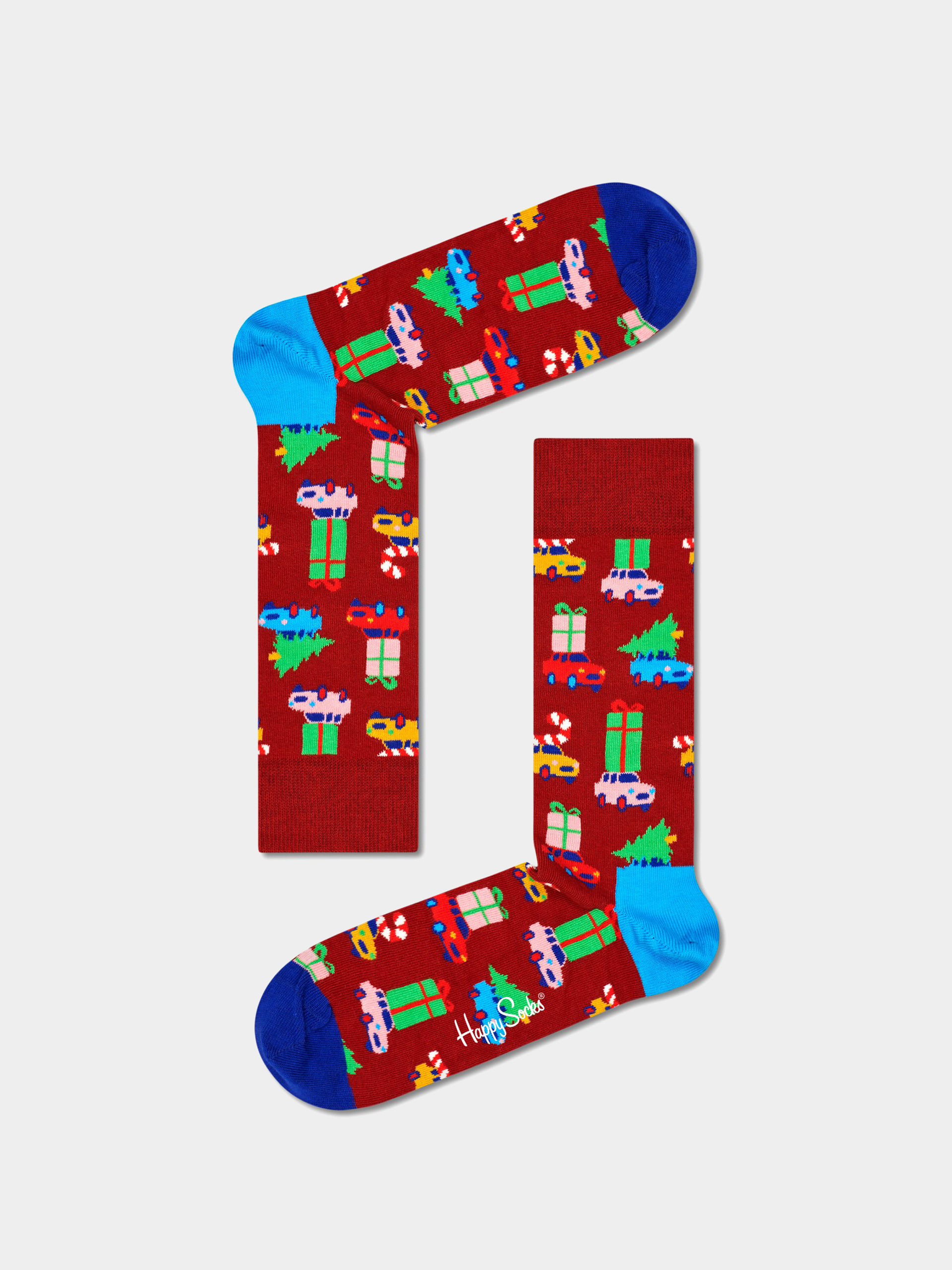Happy Socks 4 Pack Holiday Vibes Socks (multi)