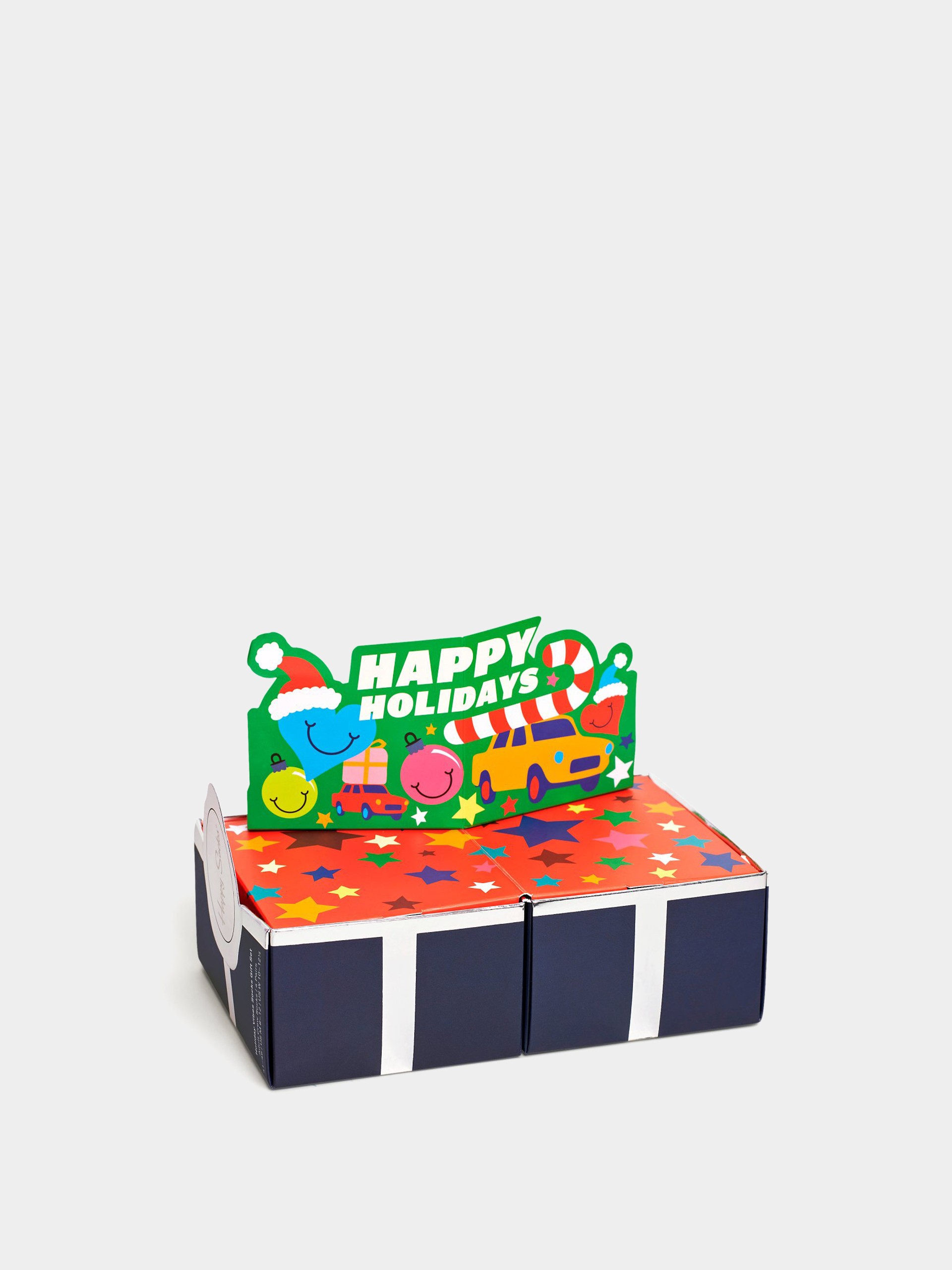 Happy Socks 4 Pack Holiday Vibes Socks (multi)