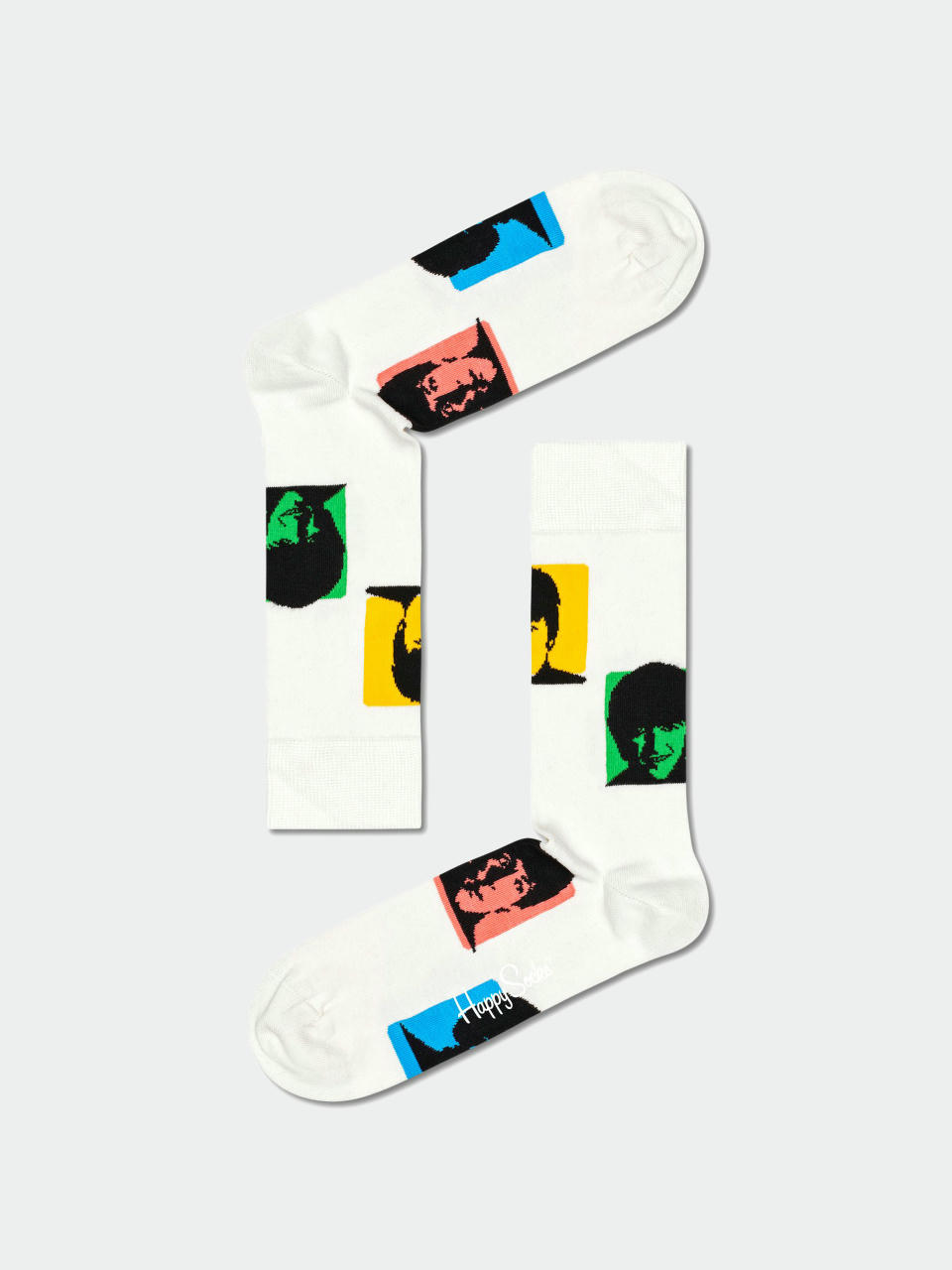 Happy Socks The Beatles Silhouettes Socken (white)