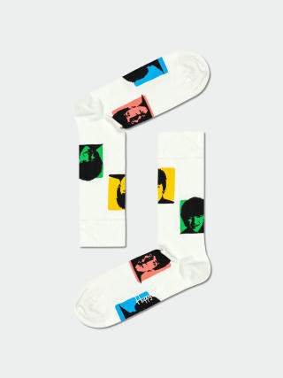 Happy Socks The Beatles Silhouettes Socks (white)