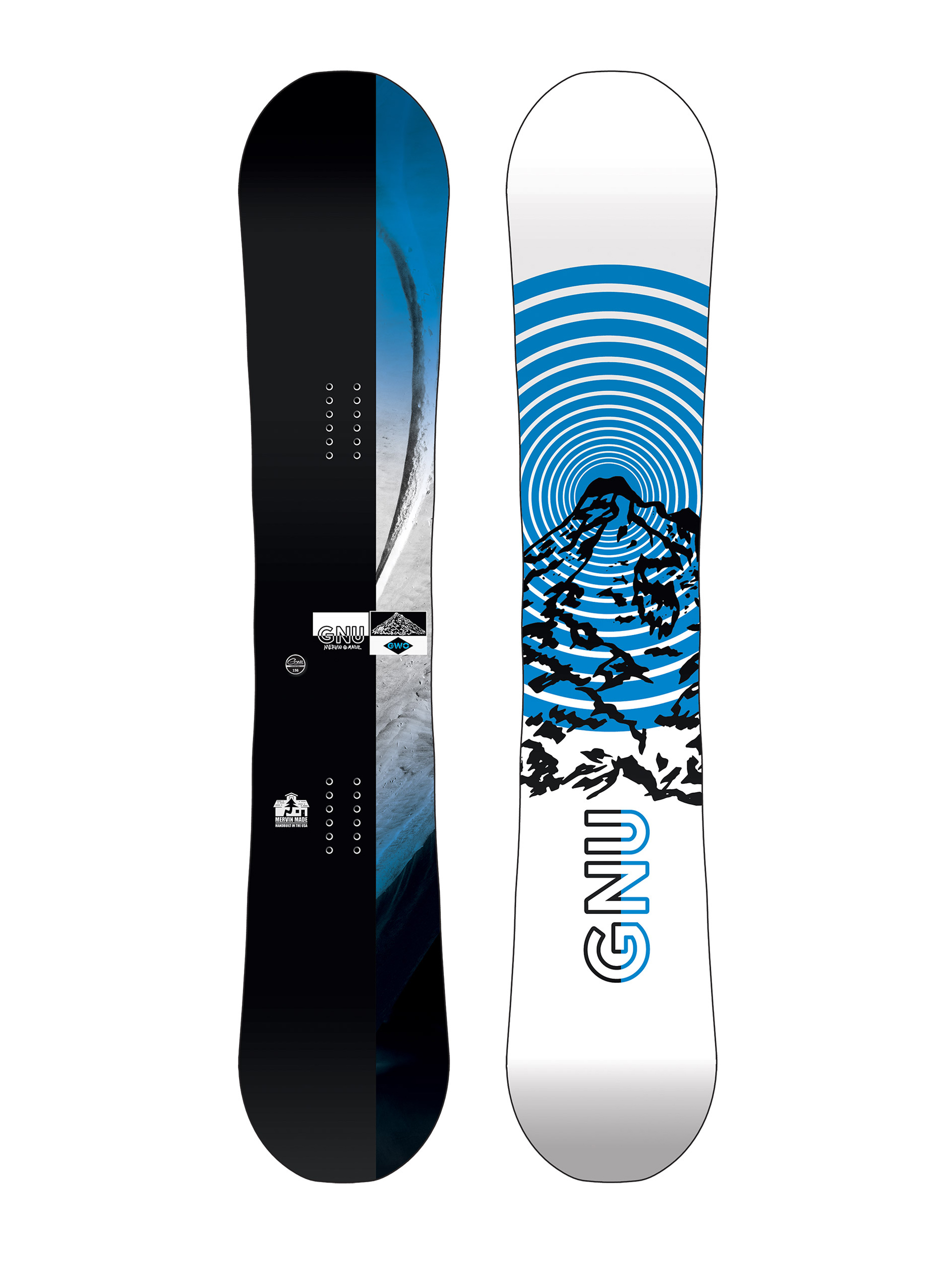 Mens Gnu Gwo Snowboard 