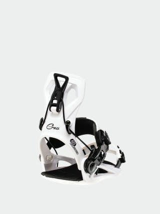 Gnu Cheeter Snowboard bindings (white)