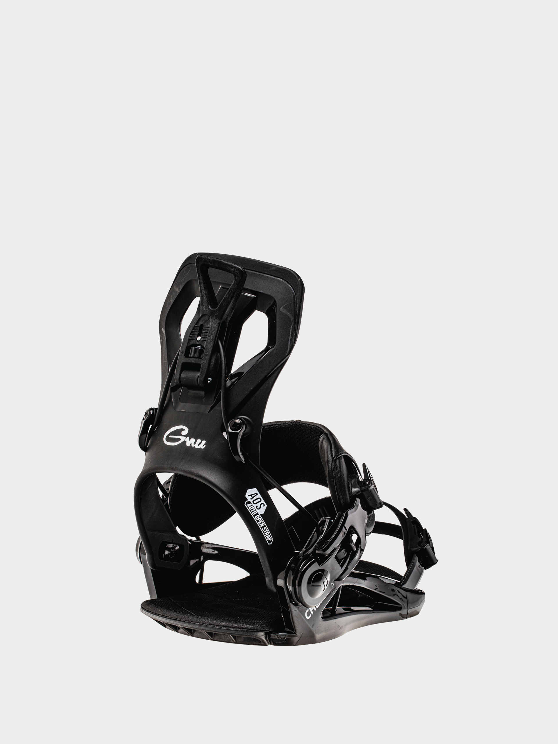 Mens Gnu Cheeter Snowboard bindings (black)