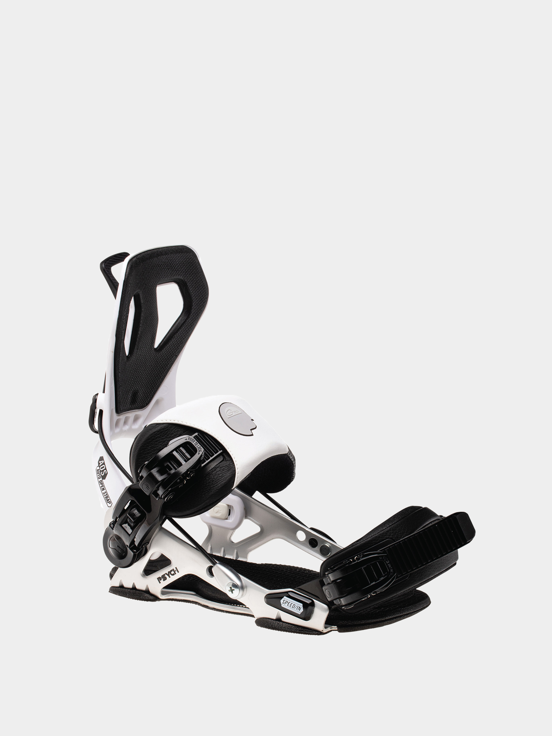 Gnu Psych Snowboard bindings (white)