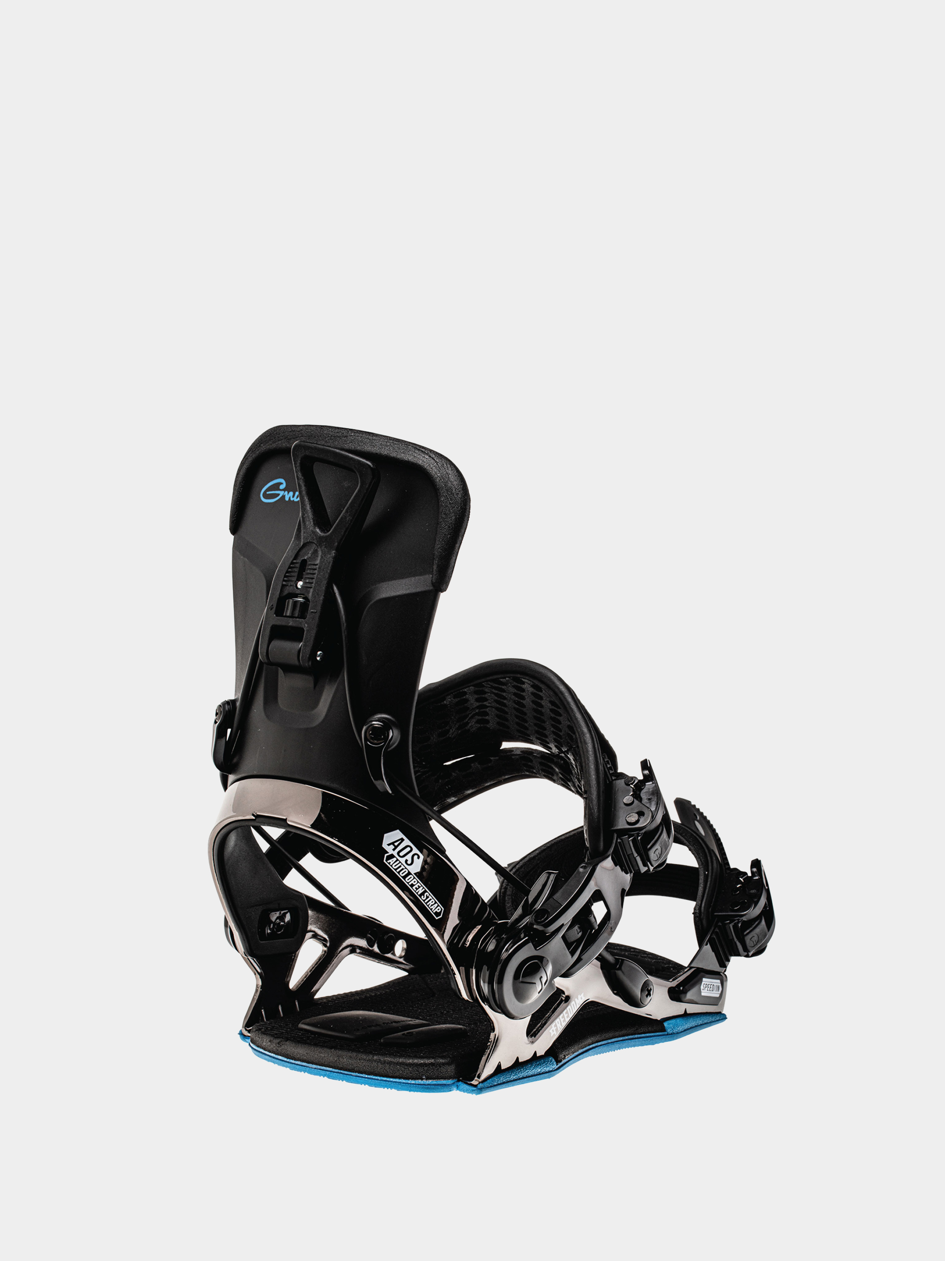 Mens Gnu Freedom Snowboard bindings (black)