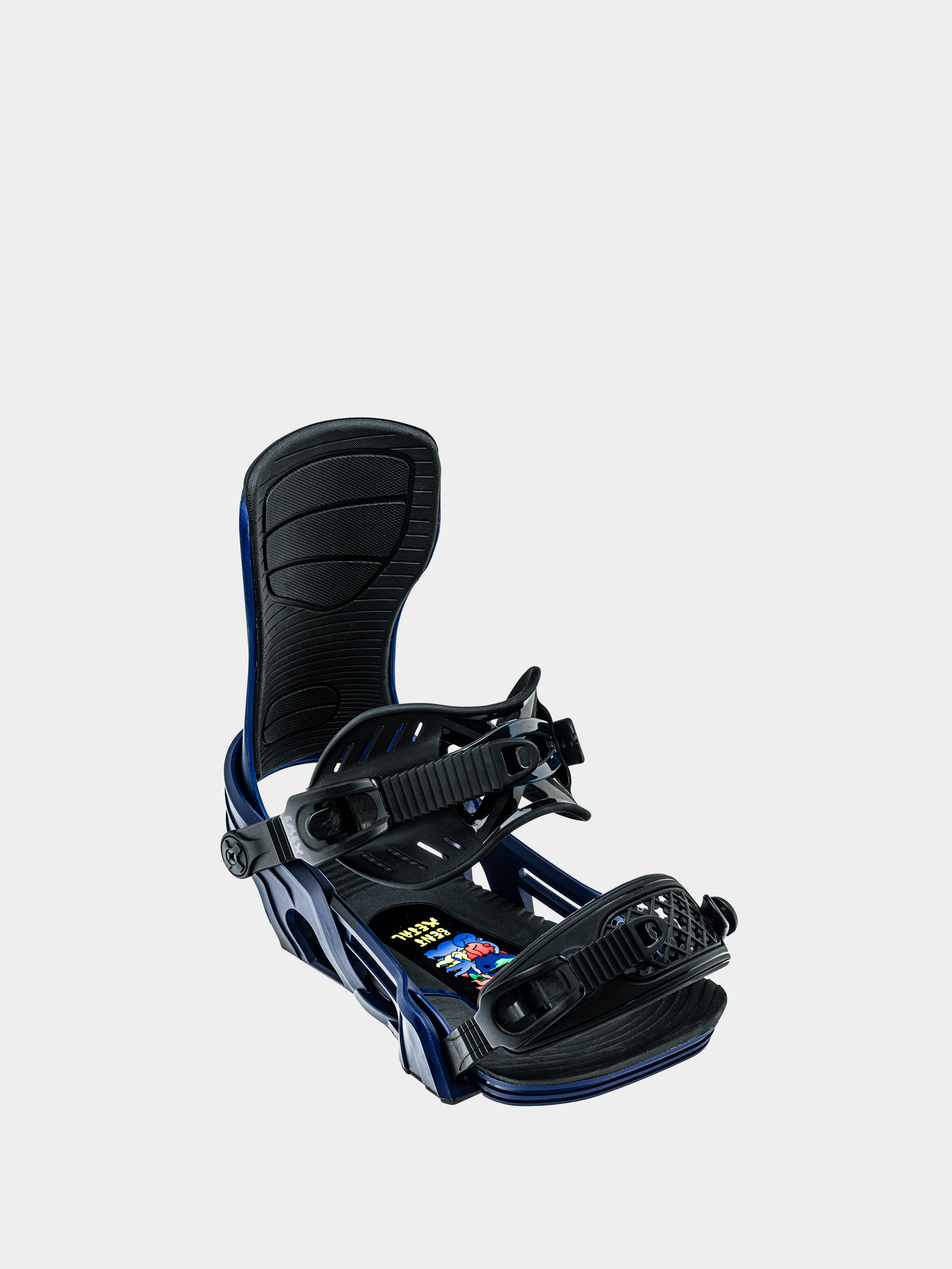 Mens Bent Metal Axtion Snowboard bindings (blue)