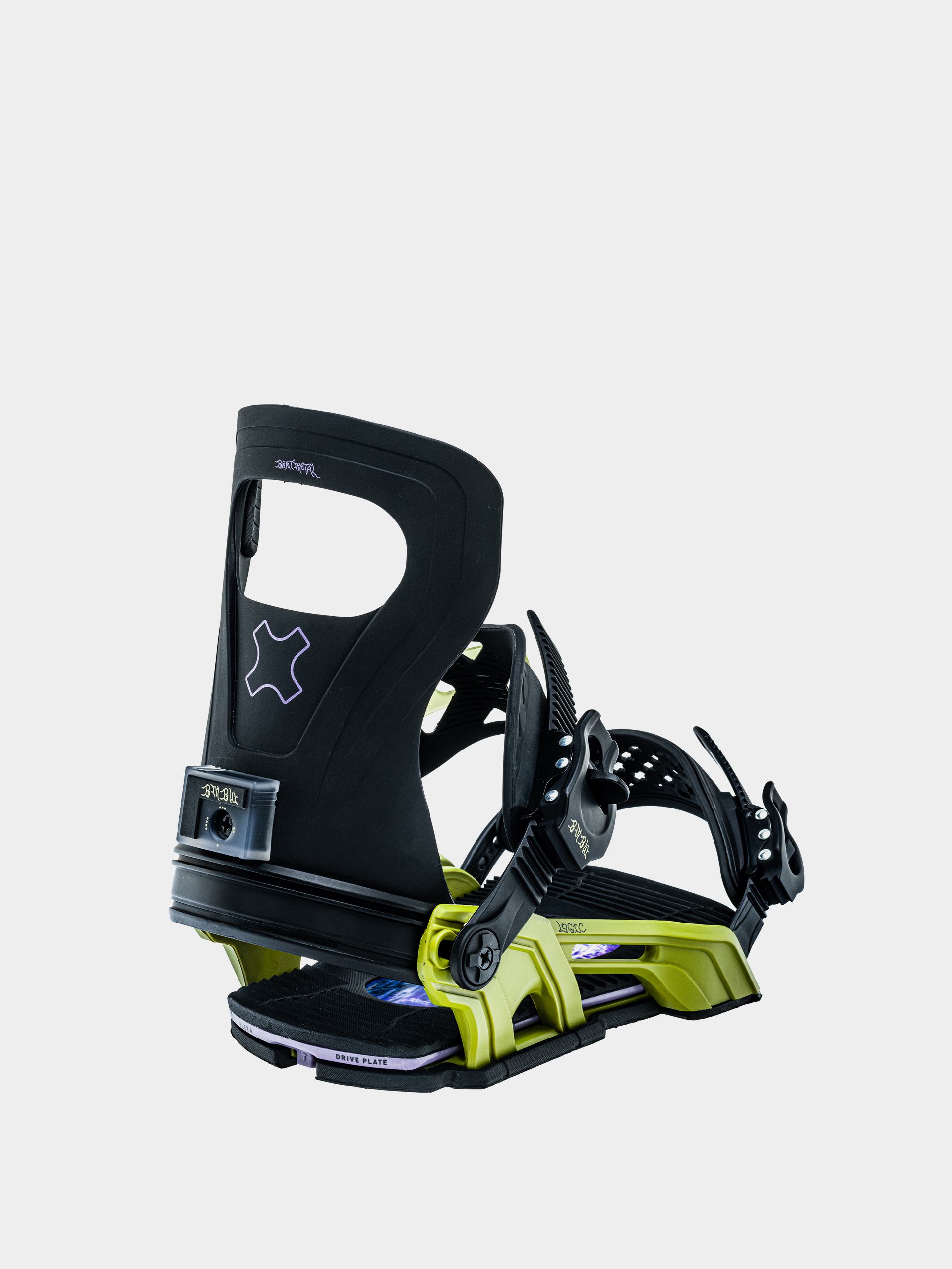 Bent Metal Logic Snowboard bindings (green)