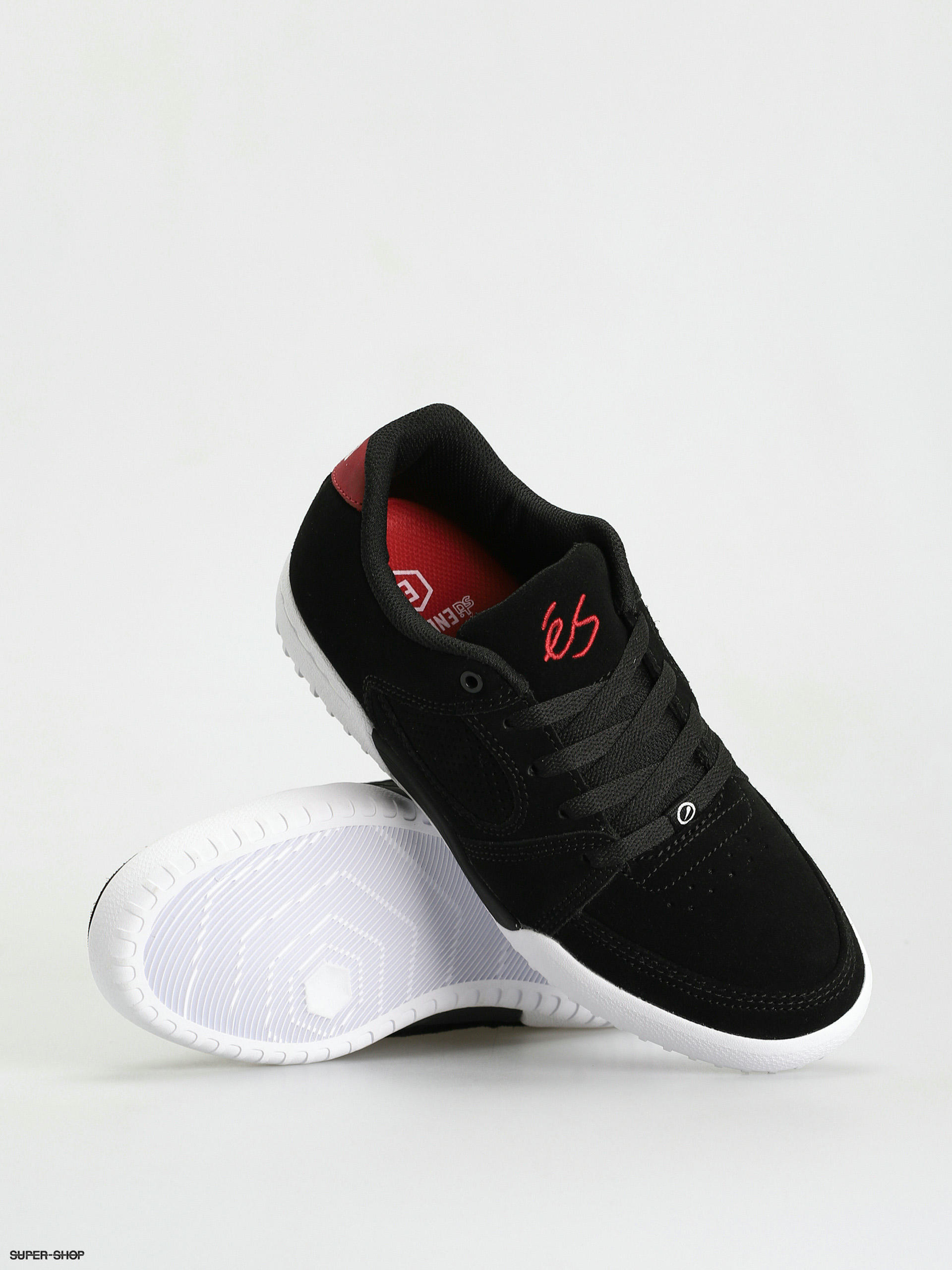 eS Accel Slim X Quattro Shoes (black/white/red)