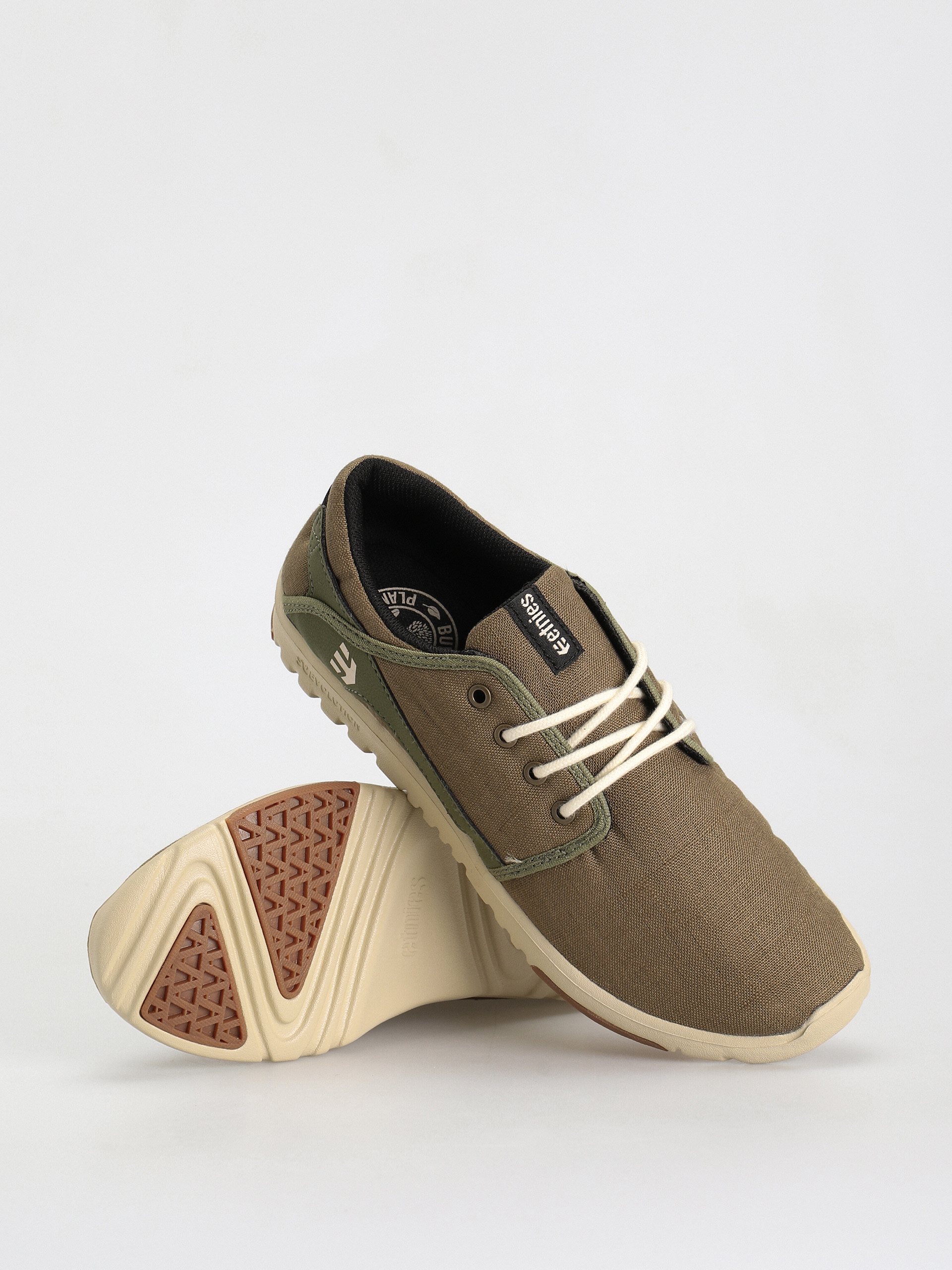 Etnies Scout Shoes (olive/tan/gum)