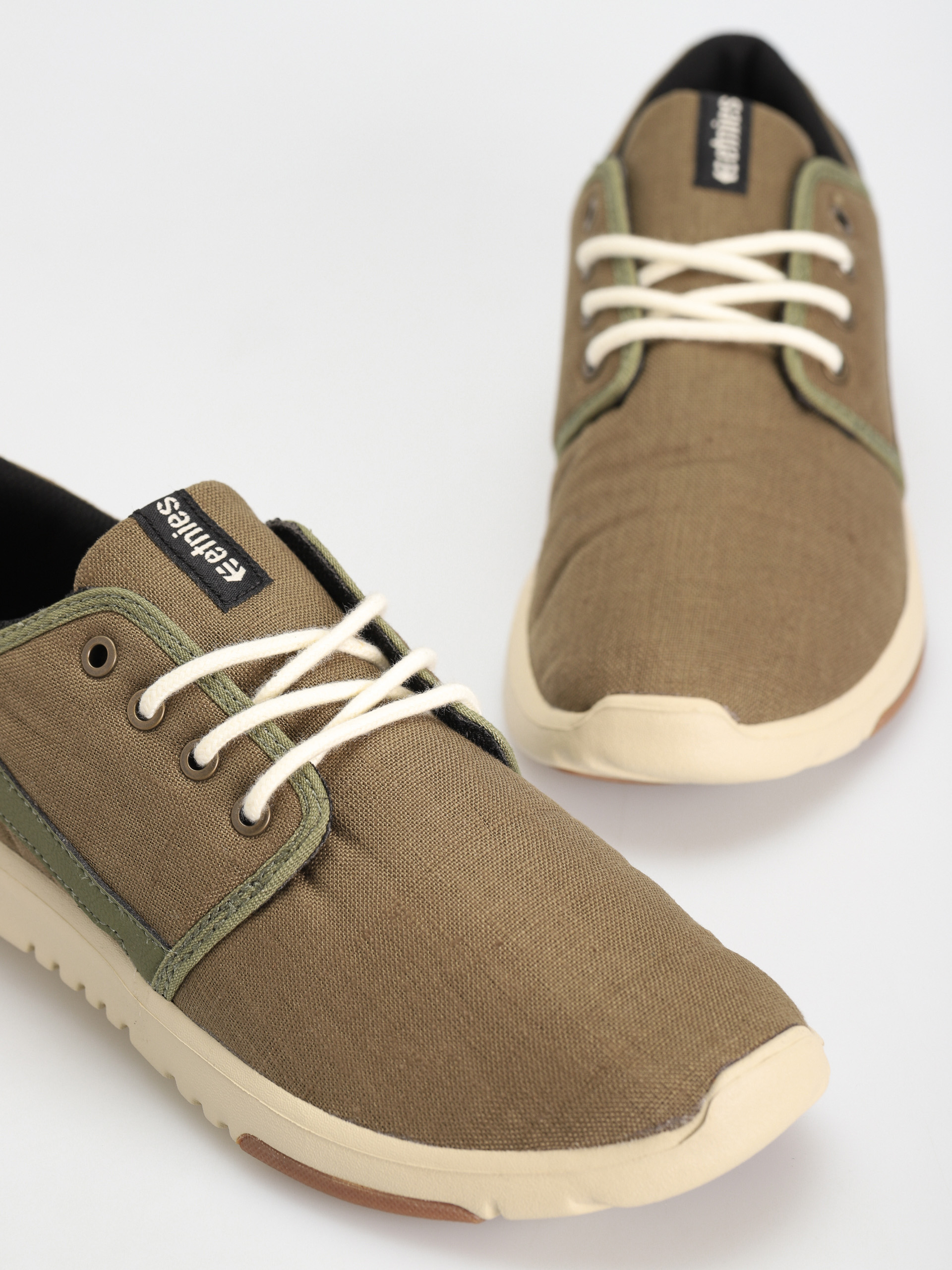 Etnies Scout Shoes (olive/tan/gum)