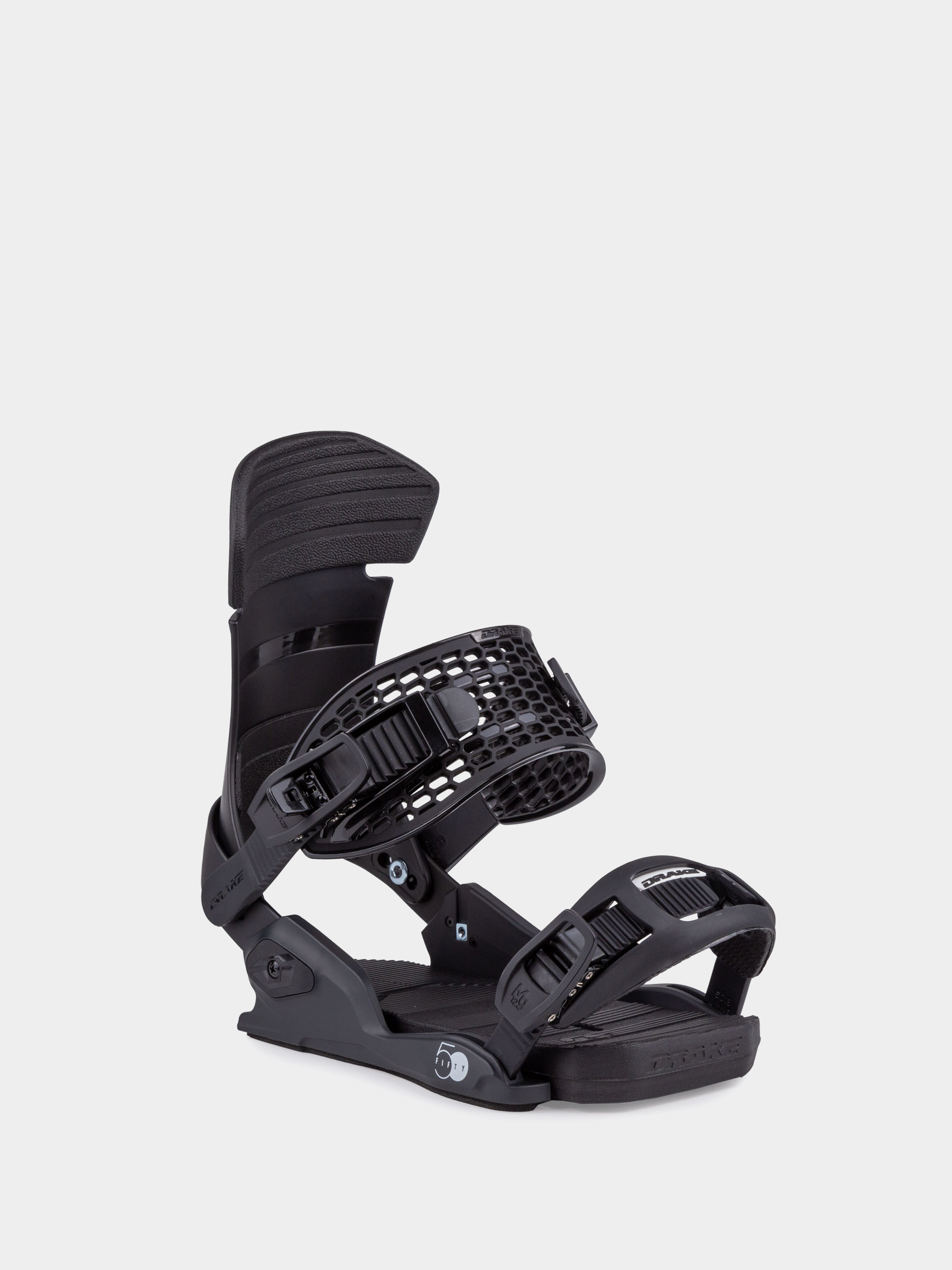 Mens Drake Fifty Snowboard bindings (black)