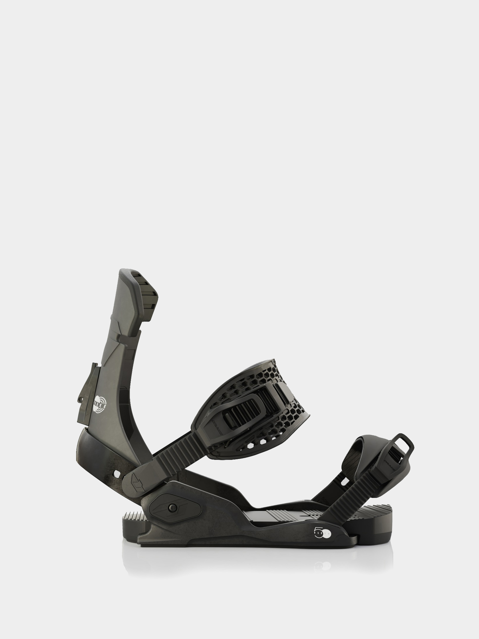 Mens Drake Fifty Snowboard bindings (black)