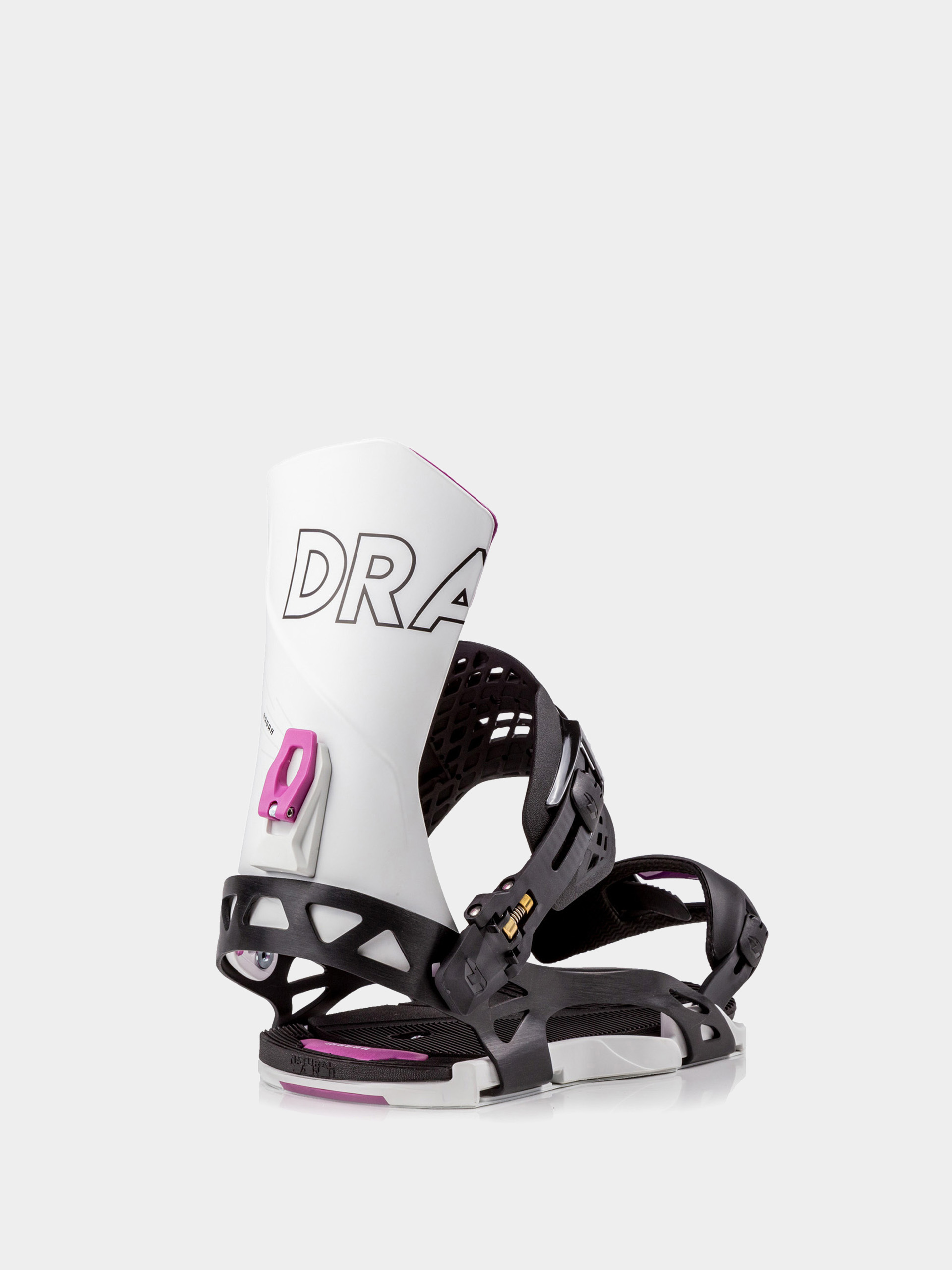 Mens Drake Radar Snowboard bindings (black/white)