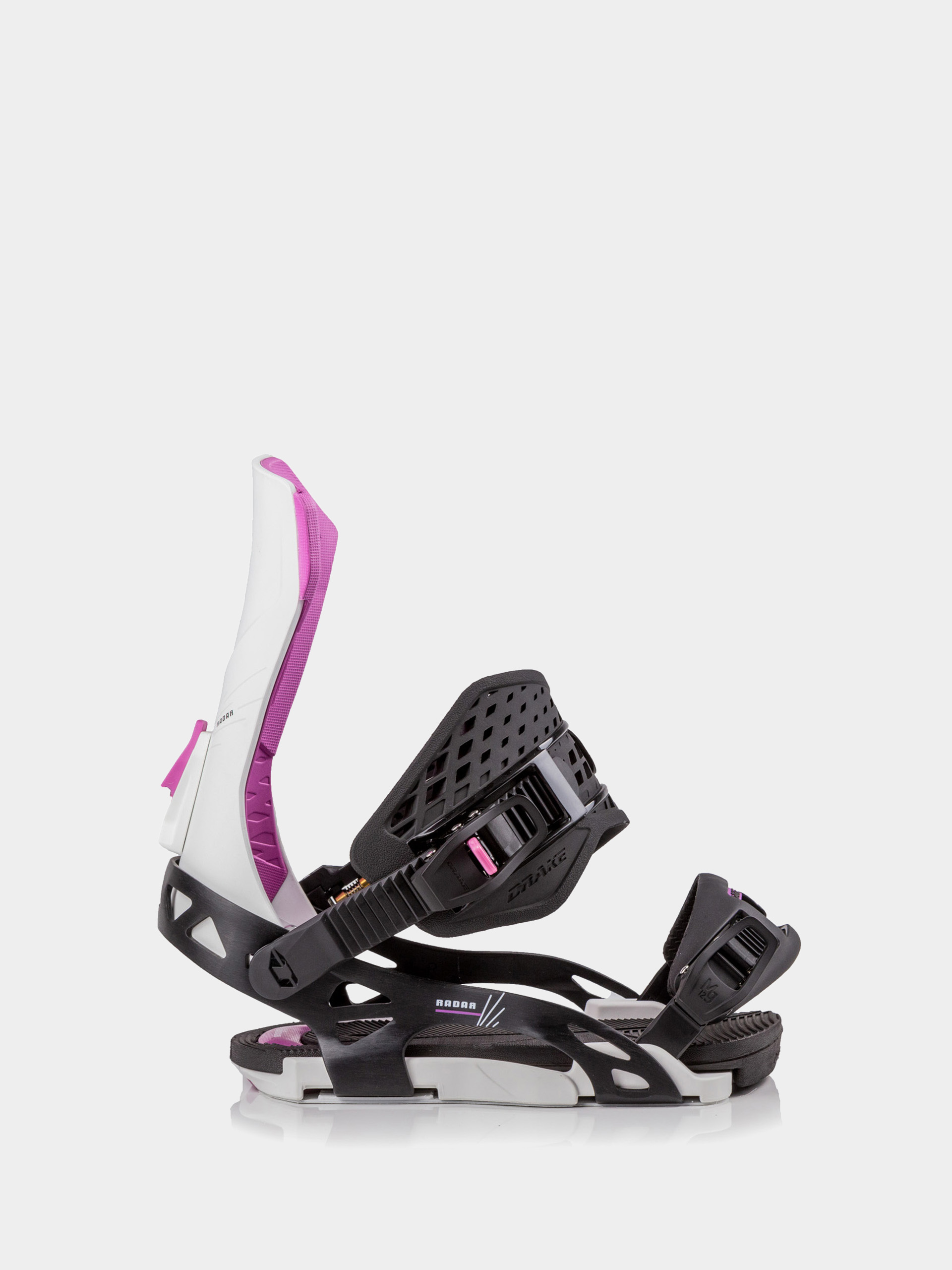 Mens Drake Radar Snowboard bindings (black/white)