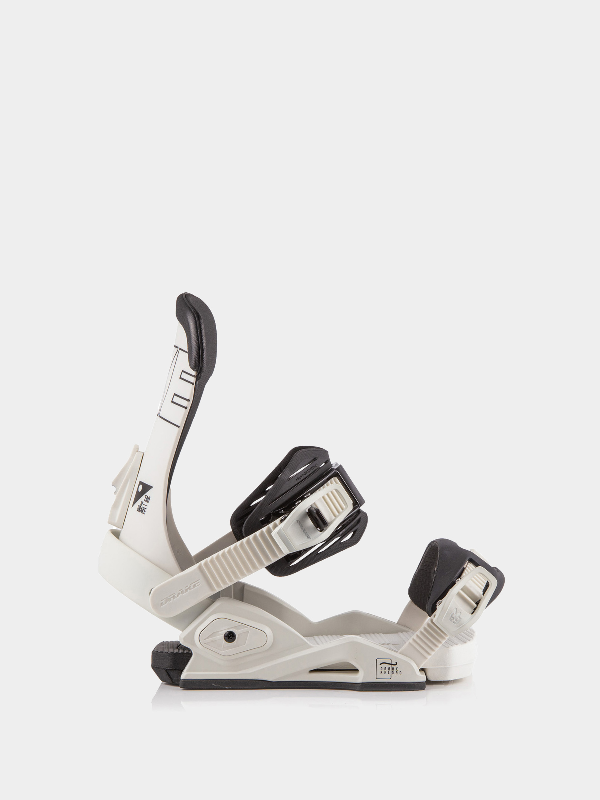 Mens Drake Reload Snowboard bindings (off white)