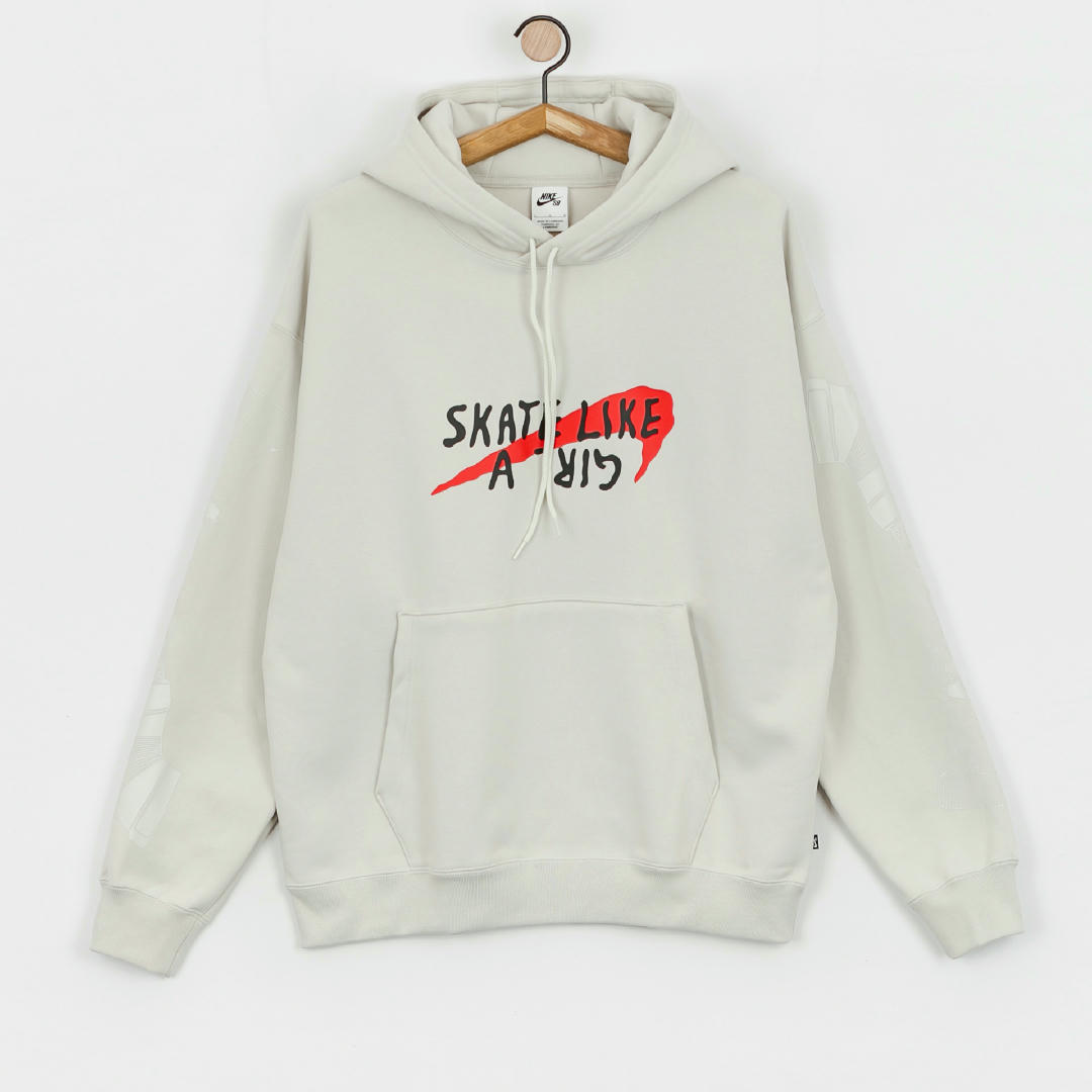 Nike SB Flc Skate Likeagirl 1 Sweatshirt (light bone)