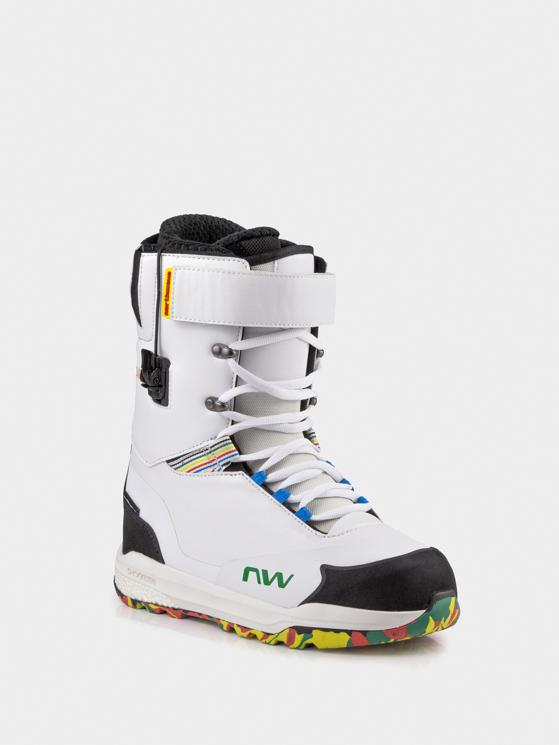 Mens Northwave Decade Pro Snowboard boots (white/multicolor)