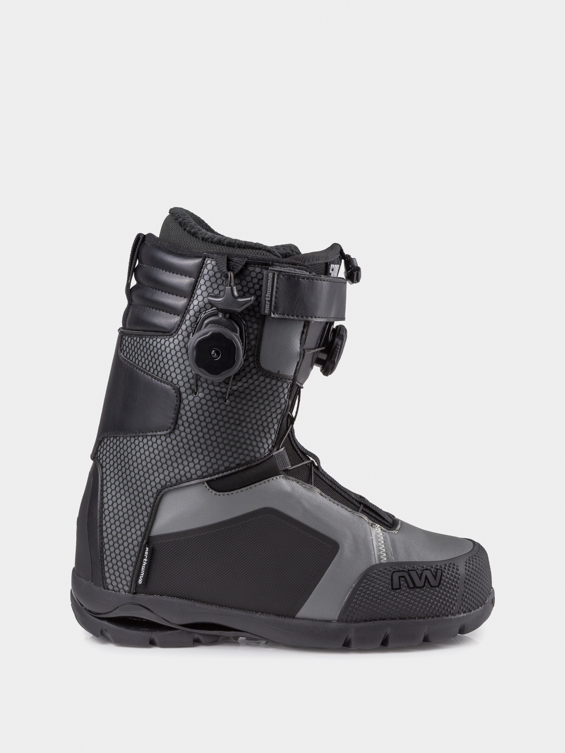 Northwave Domain 2 Spin Snowboardschuhe - Grau (black/dark grey)