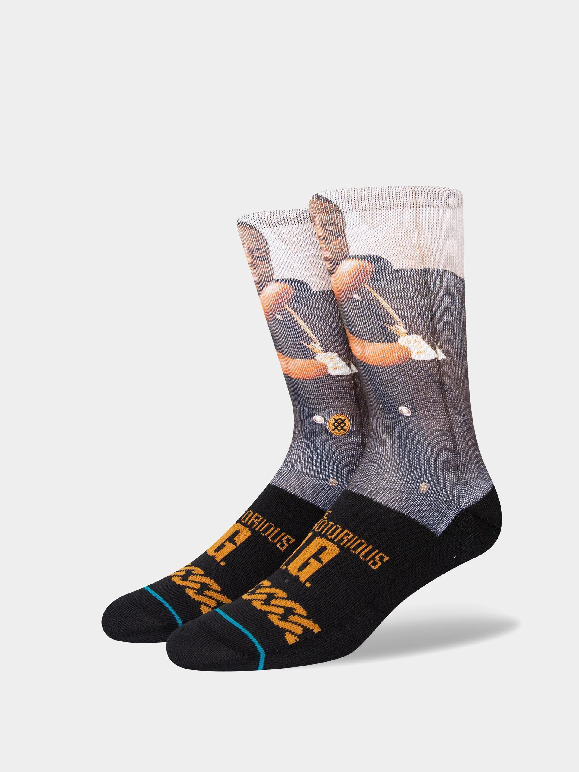 Stance The King Of Ny Socken (black)
