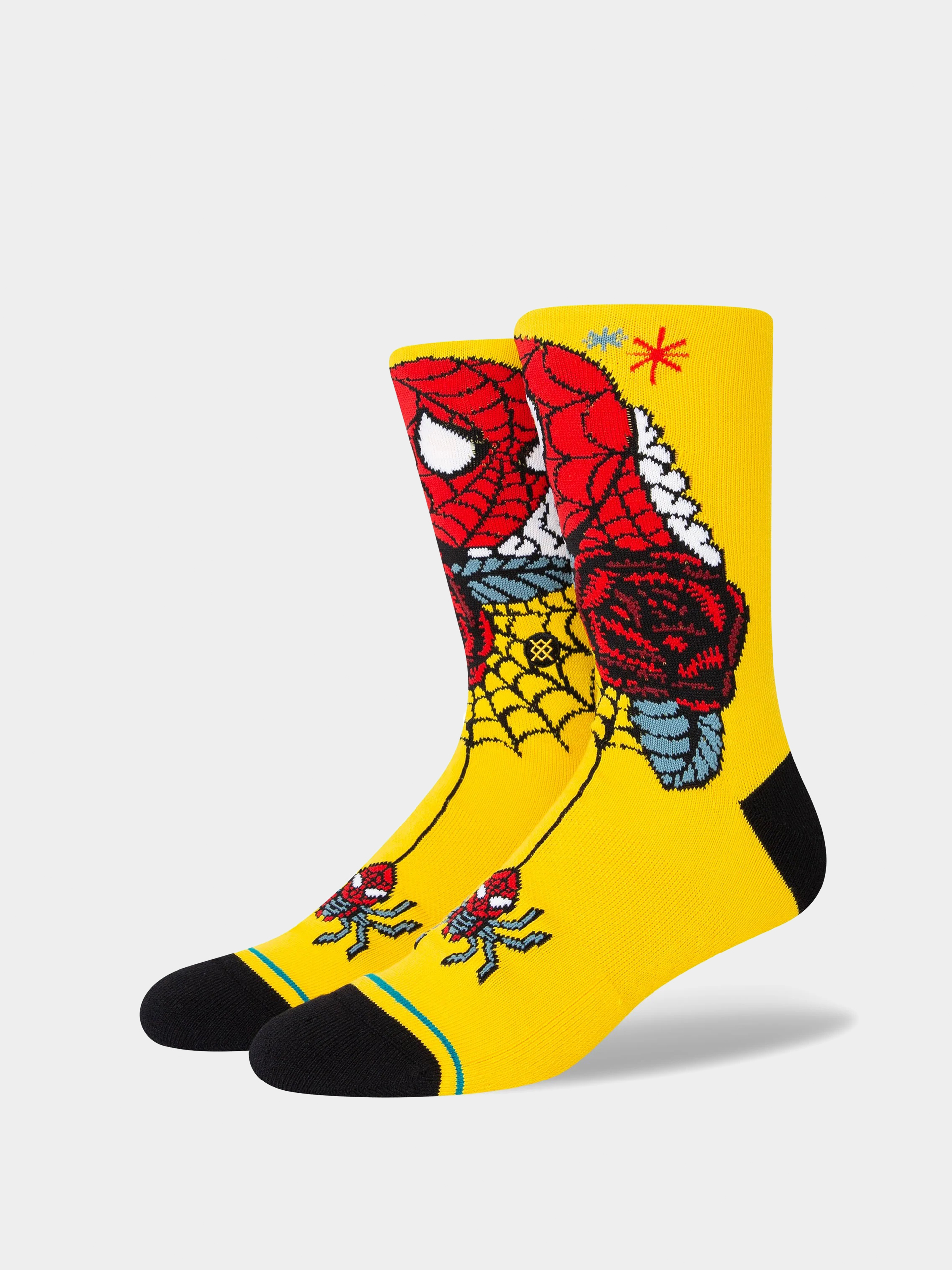 Stance Spidey Szn Socken (yellow)