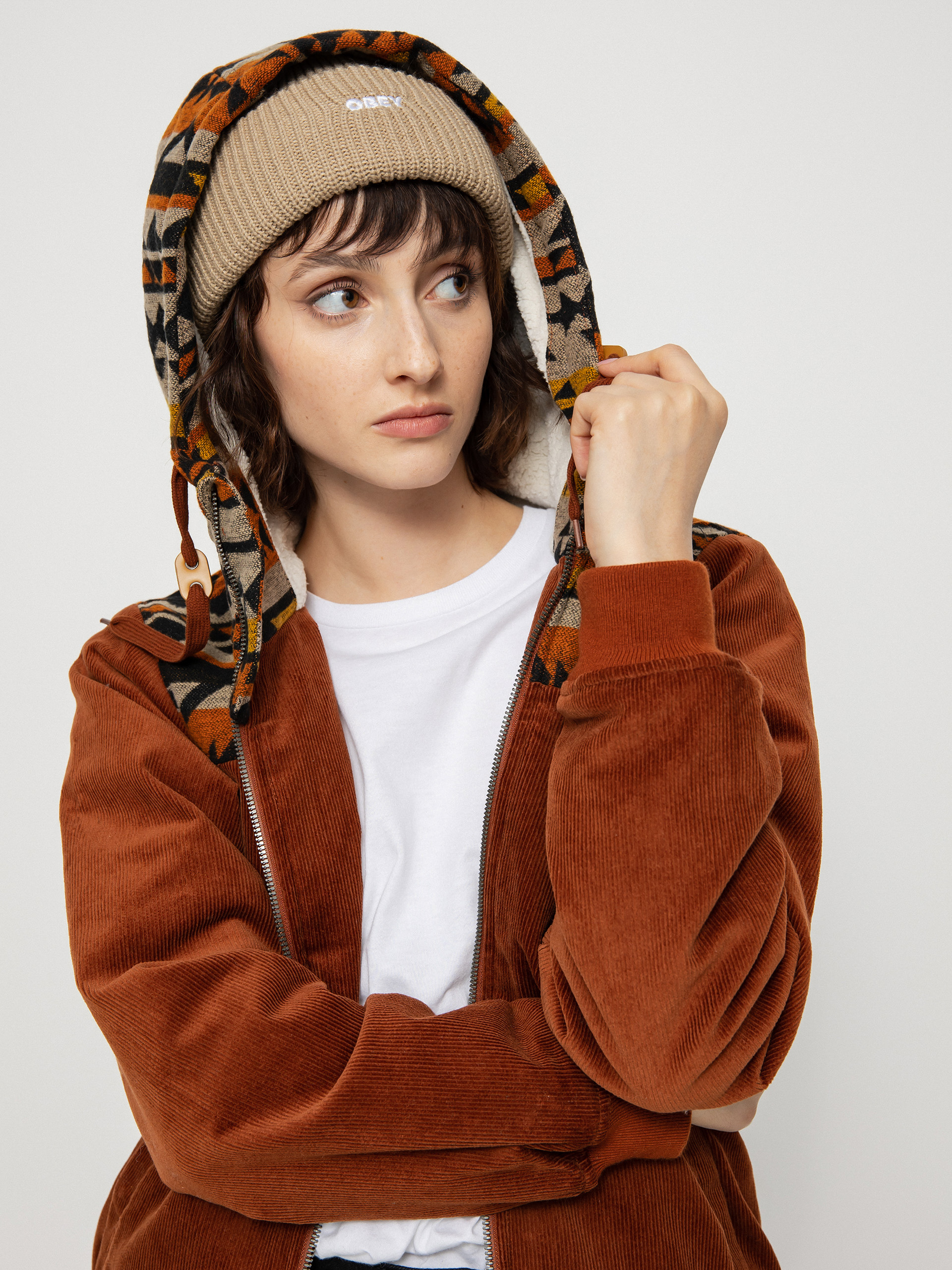 Iriedaily Indi Spice Jacke Wmn (red brown)