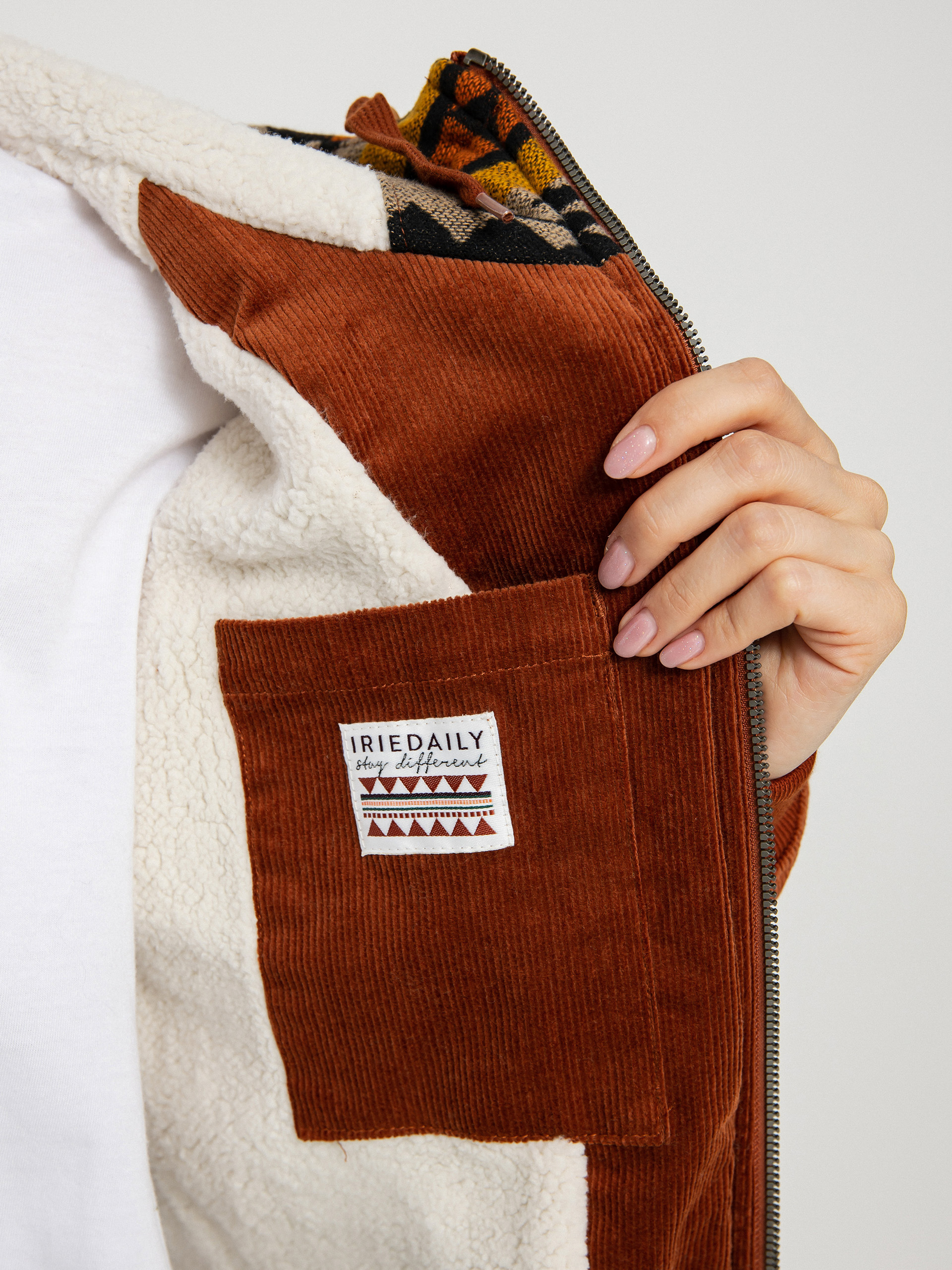 Iriedaily Indi Spice Jacke Wmn (red brown)